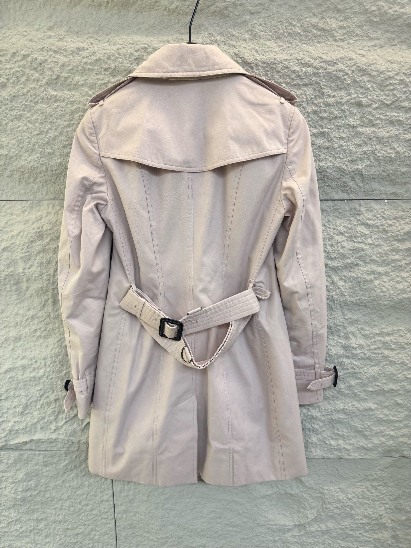 Burberry Burberry Pink Trench Coat Size IT 38 Size XS / US 0-2 / IT 36-38 - 3 Thumbnail