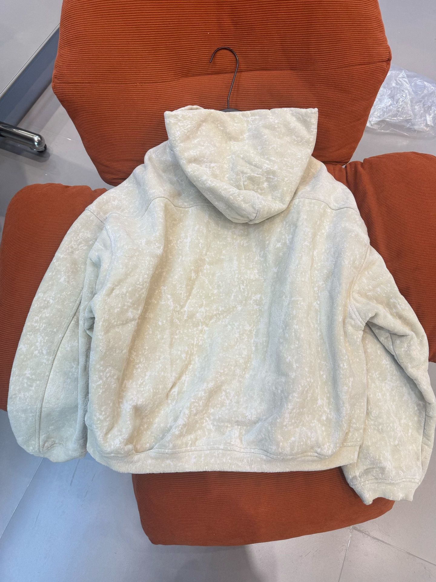 Alexander Wang Alexander Wang Flocked Zip Hoodie Size M Size US M / EU 48-50 / 2 - 3 Thumbnail