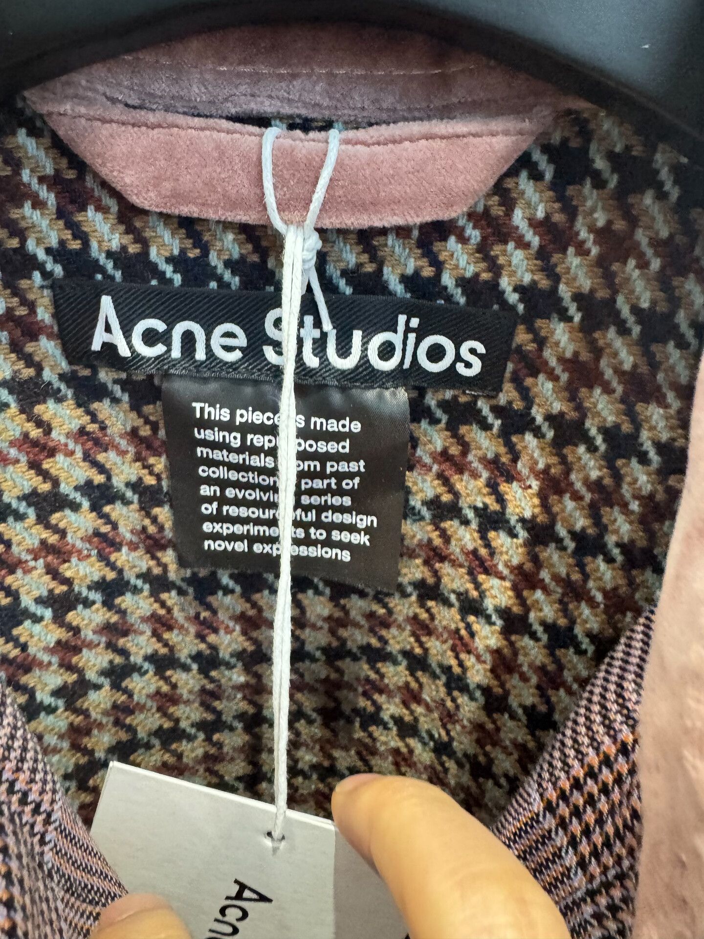 Acne Studios Acne Studios Face Patch Wool Plaid Shirt XS Size US XS / EU 42 / 0 - 4 Thumbnail
