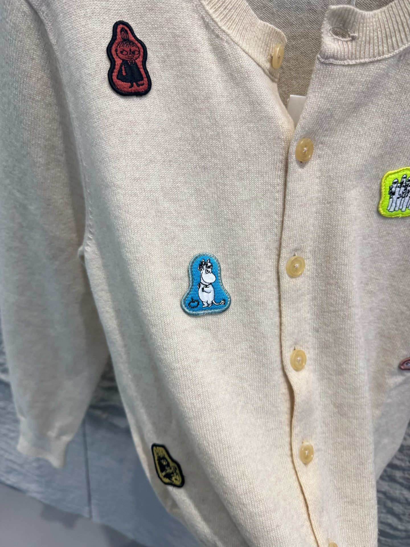 Acne Studios Acne Studios x Moomin Patched Cardigan Size M Size US M / EU 48-50 / 2 - 4 Thumbnail