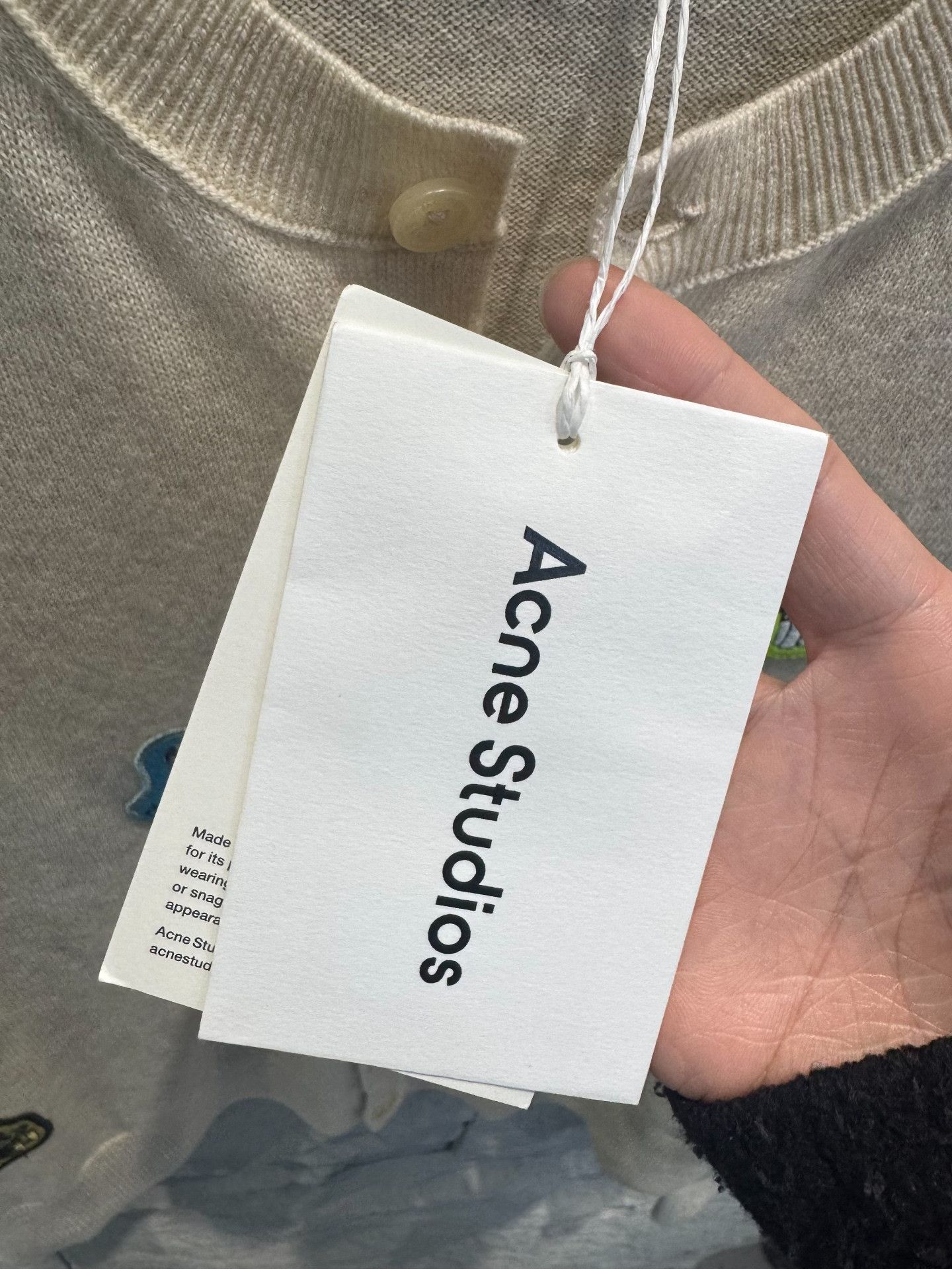 Acne Studios Acne Studios x Moomin Patched Cardigan Size M Size US M / EU 48-50 / 2 - 5 Thumbnail