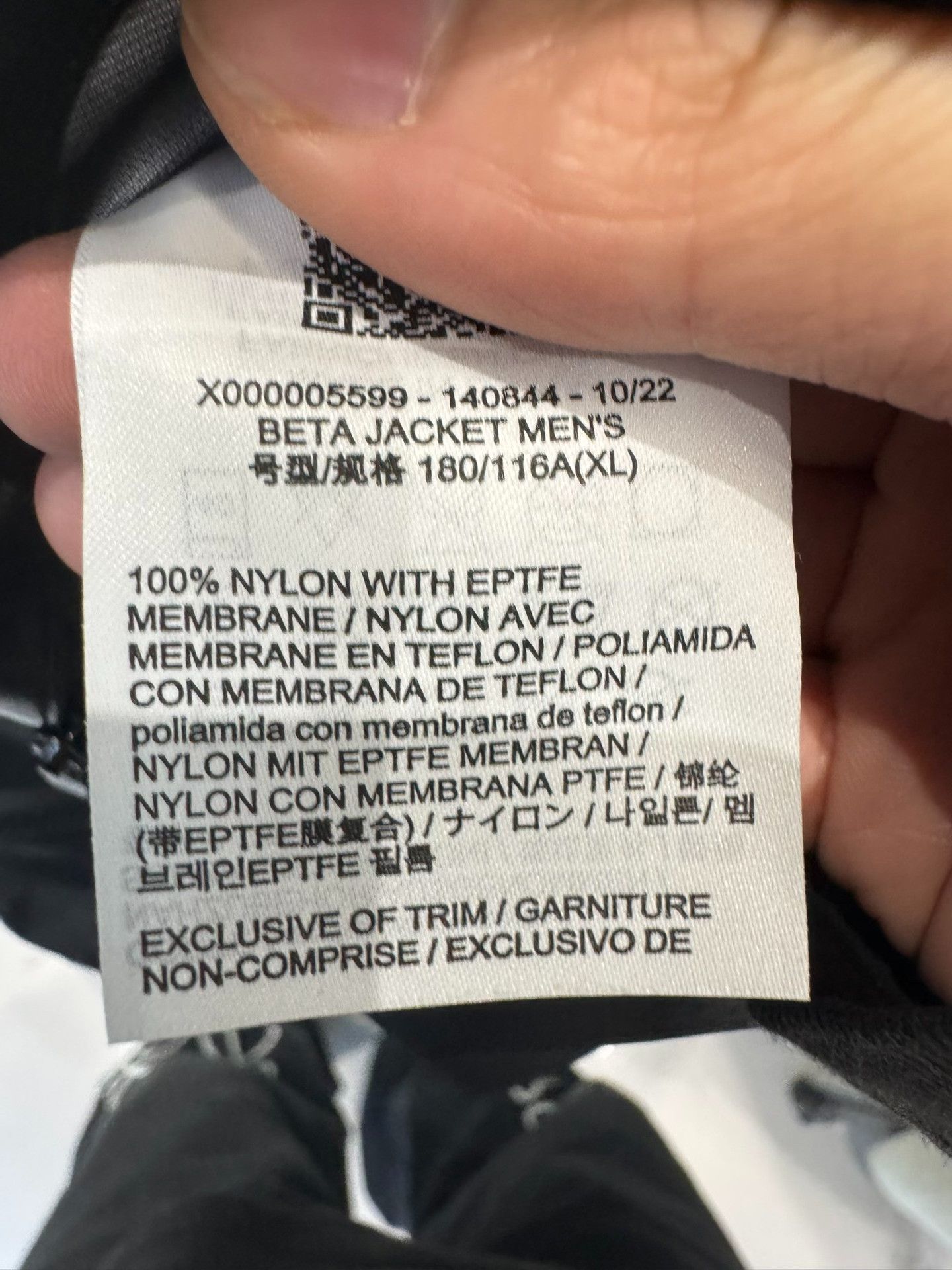 Arc'teryx Arc'teryx Beta Jacket Size XL Size US XL / EU 56 / 4 - 5 Thumbnail