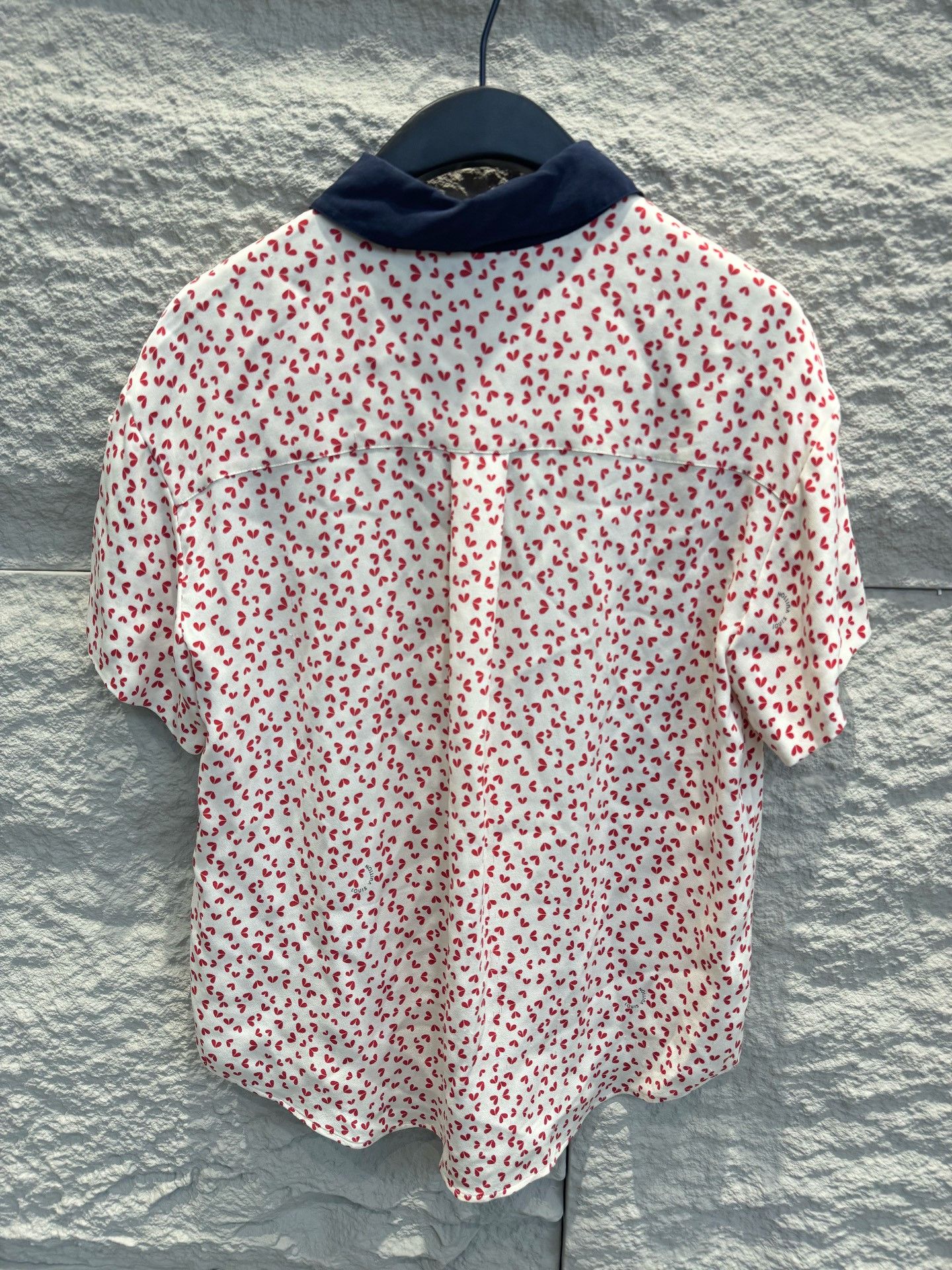 Louis Vuitton Louis Vuitton Heart Print Button Up Shirt FR 38 Size S / US 4 / IT 40 - 3 Thumbnail