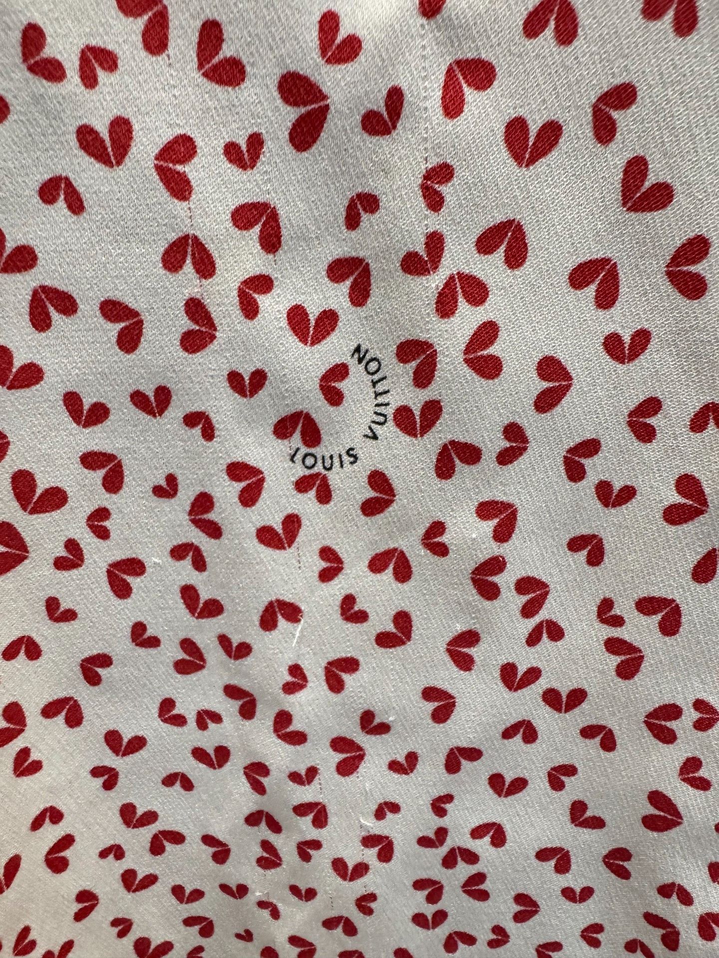 Louis Vuitton Louis Vuitton Heart Print Button Up Shirt FR 38 Size S / US 4 / IT 40 - 4 Thumbnail