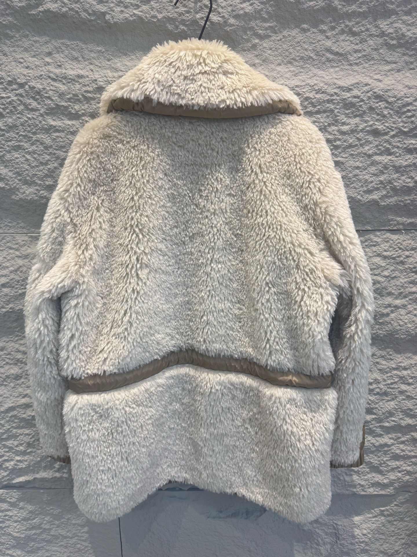 Moncler Moncler Grenoble Shearling Jacket Beige Size XS Size XS / US 0-2 / IT 36-38 - 6 Thumbnail