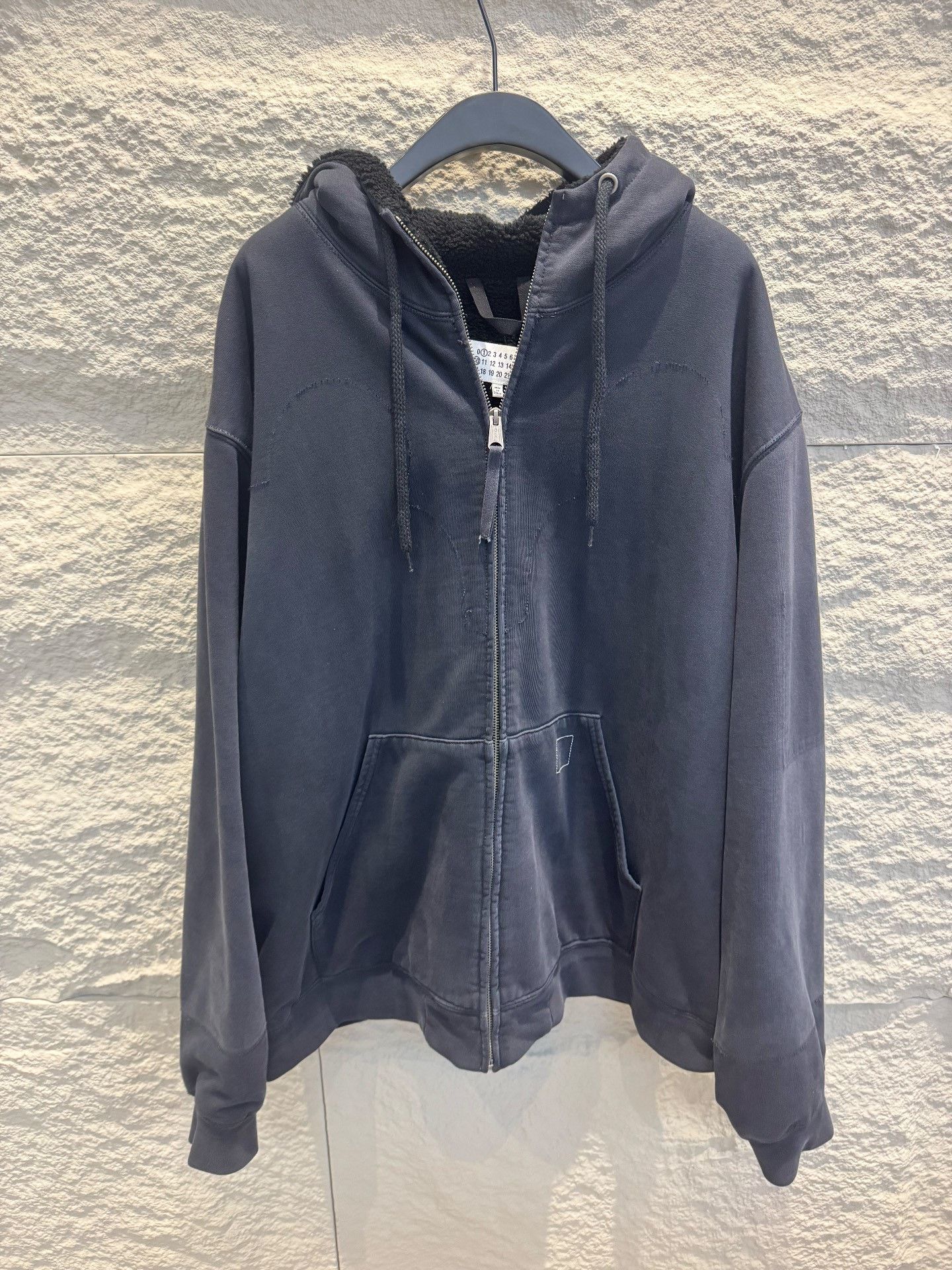 Maison Margiela Maison Margiela Fleece Lined Zip Hoodie Size XS Size US XS / EU 42 / 0 - 2 Thumbnail