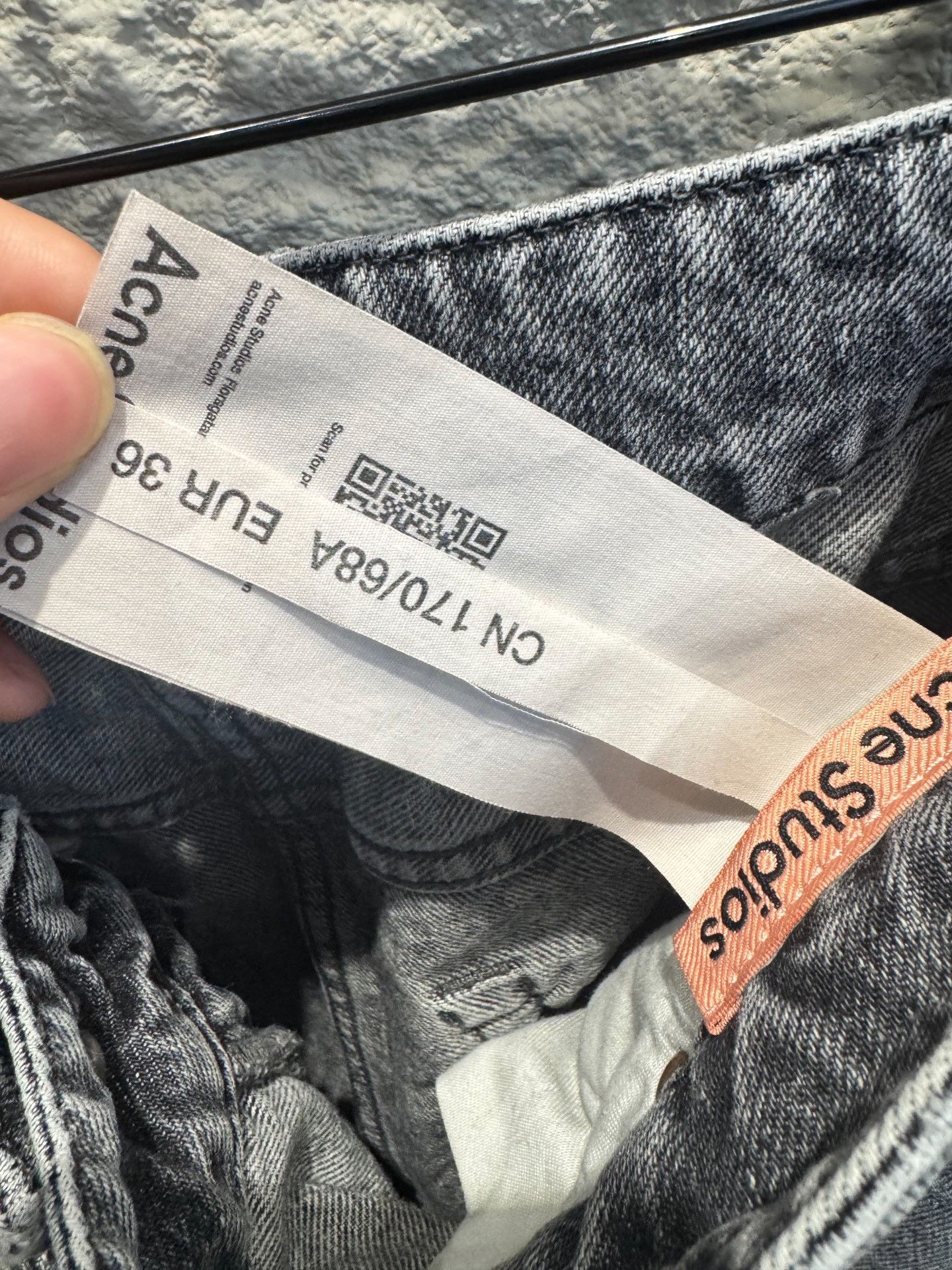 Acne Studios Acne Studios Belted Washed Denim Jeans Size 26 Size US 26 / EU 42 - 4 Thumbnail