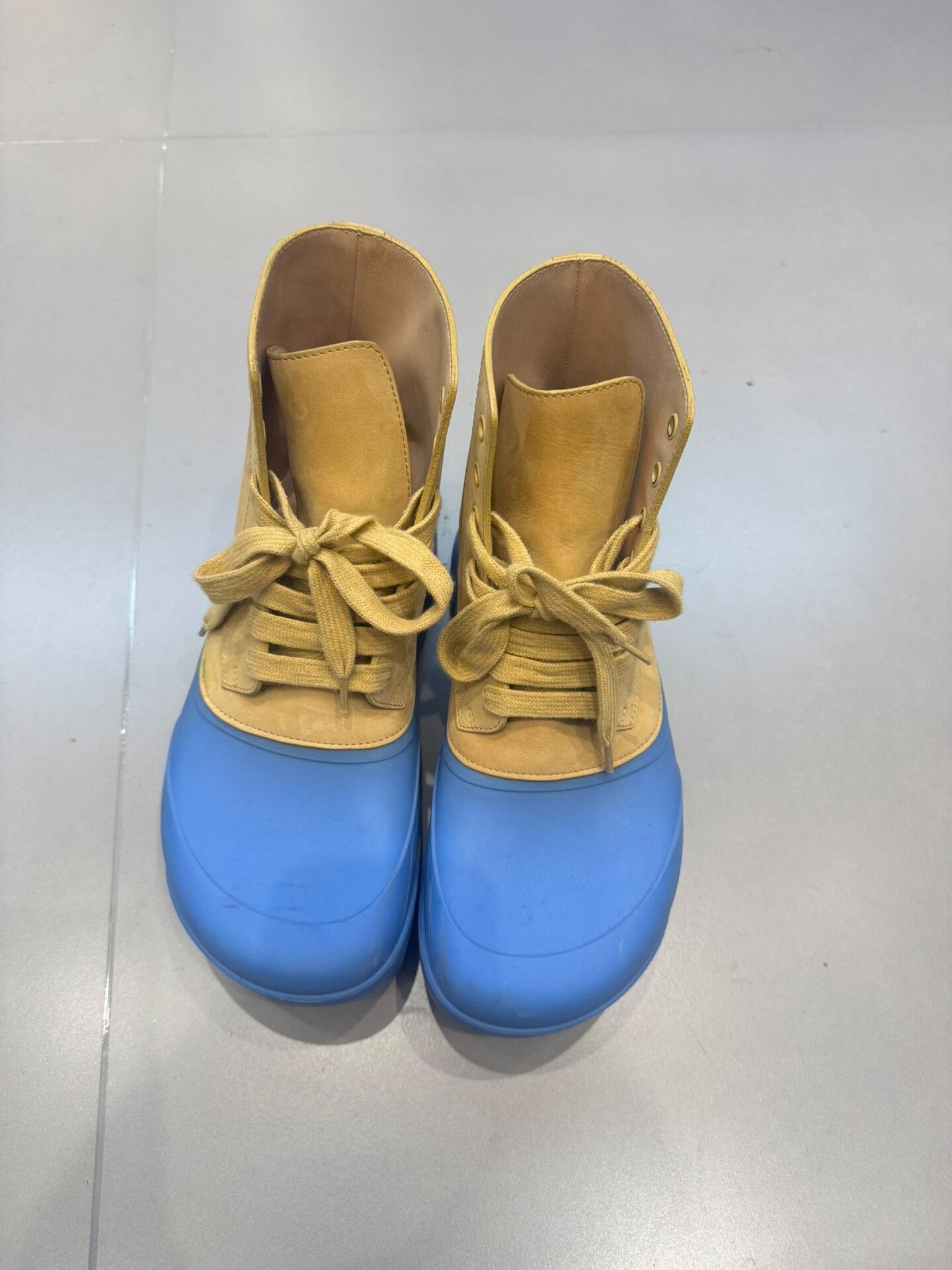 Loewe Loewe Two-Tone Rubber High-Top Boots Size 8 Size US 8 / EU 41 - 3 Thumbnail