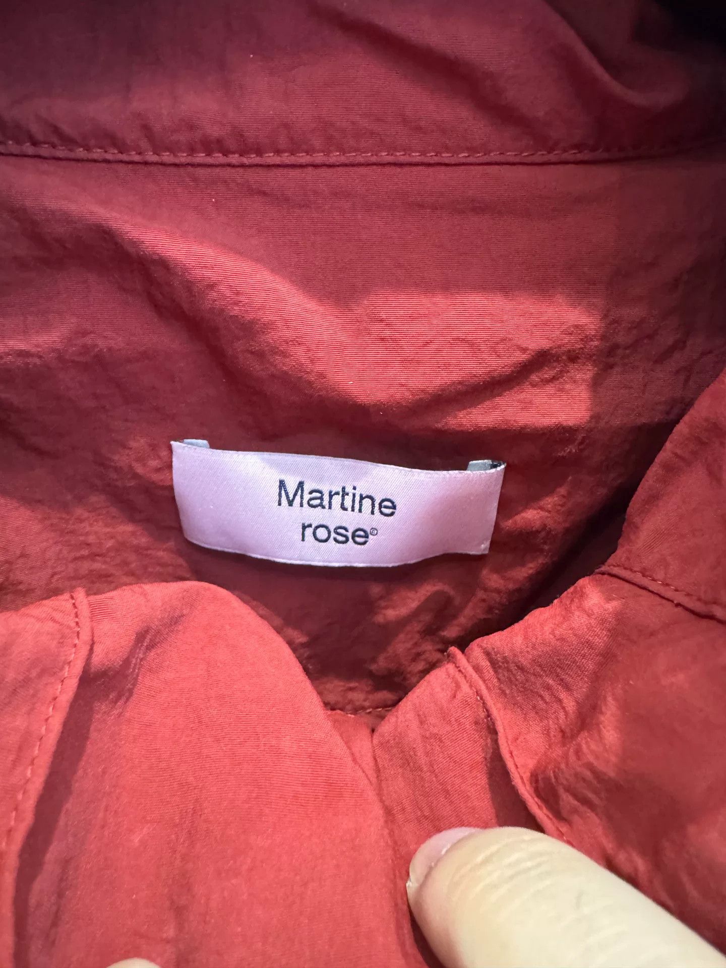 Martine Rose Martine Rose Lace-Up Pullover Jacket Size XS Size US XS / EU 42 / 0 - 5 Thumbnail