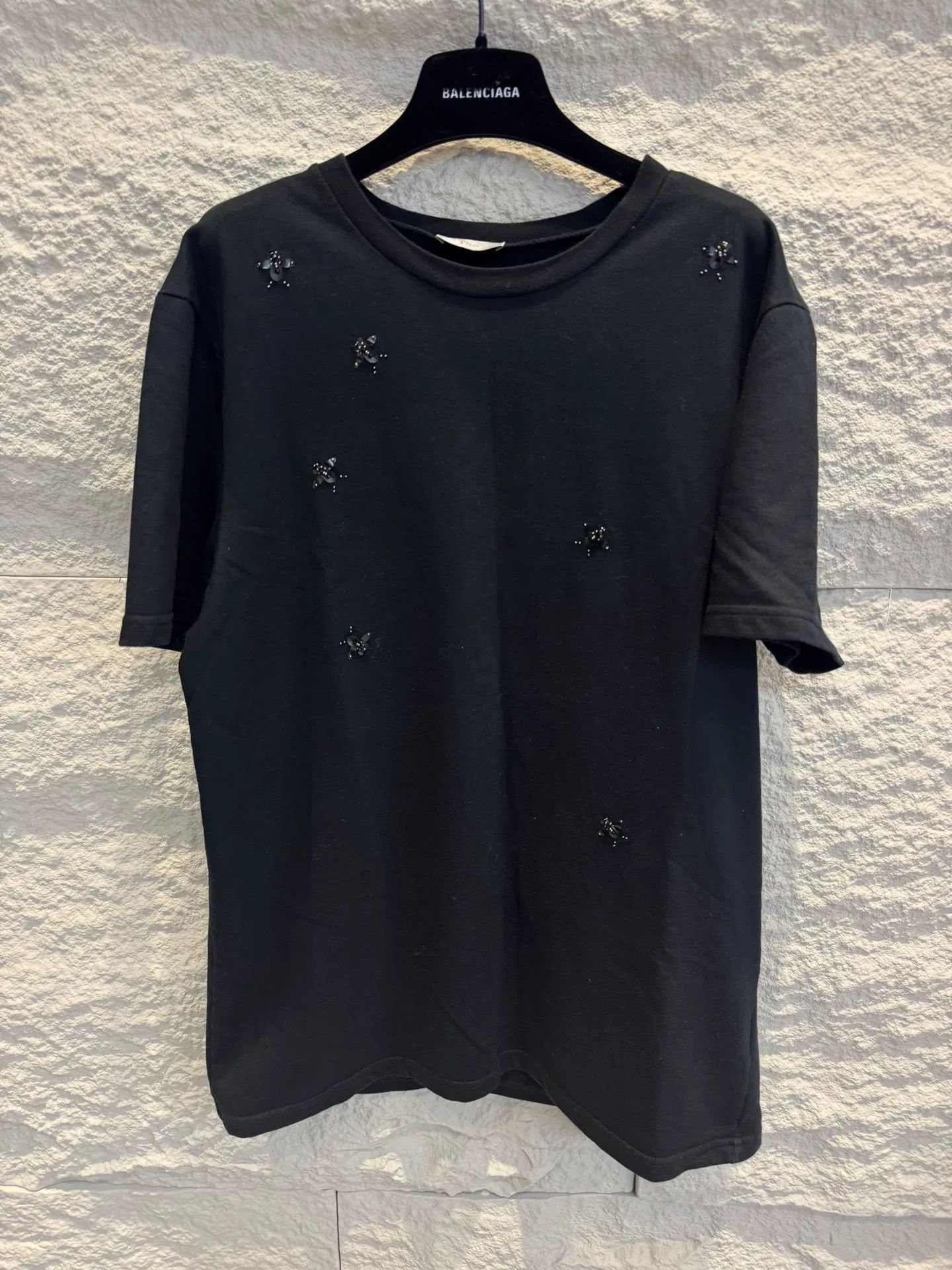 Dior Dior Bee Embroidery T-Shirt Size XL Size US XL / EU 56 / 4 - 2 Thumbnail