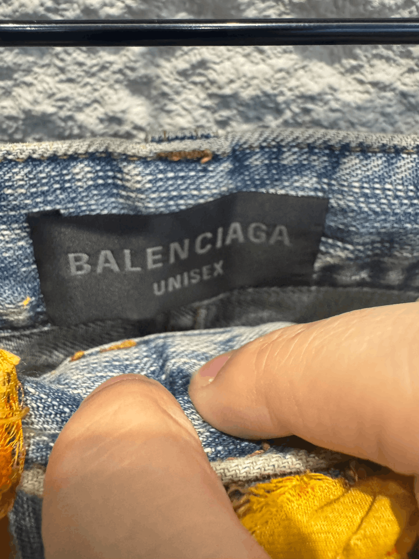 Balenciaga Balenciaga Paneled Denim Jeans Size 30 Size US 30 / EU 46 - 4 Thumbnail