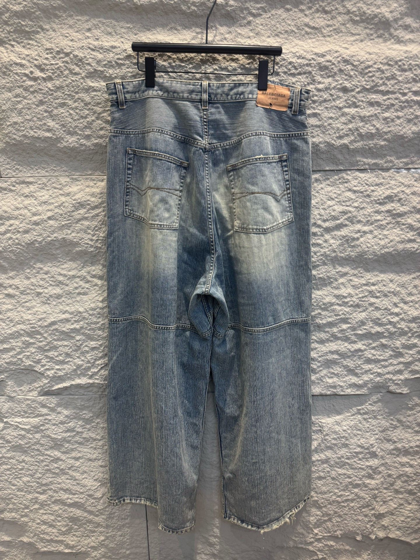 Balenciaga Balenciaga Paneled Denim Jeans Size 30 Size US 30 / EU 46 - 3 Thumbnail