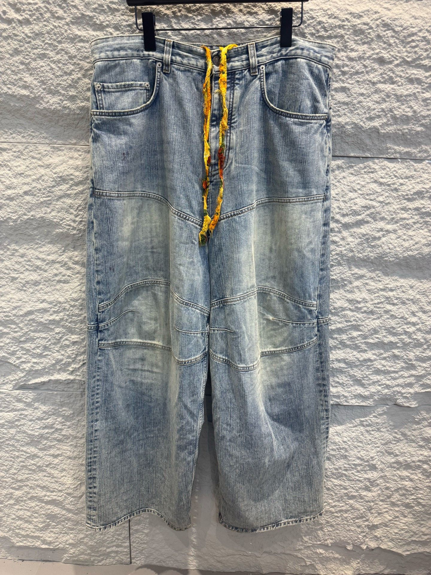 Balenciaga Balenciaga Paneled Denim Jeans Size 30 Size US 30 / EU 46 - 2 Thumbnail