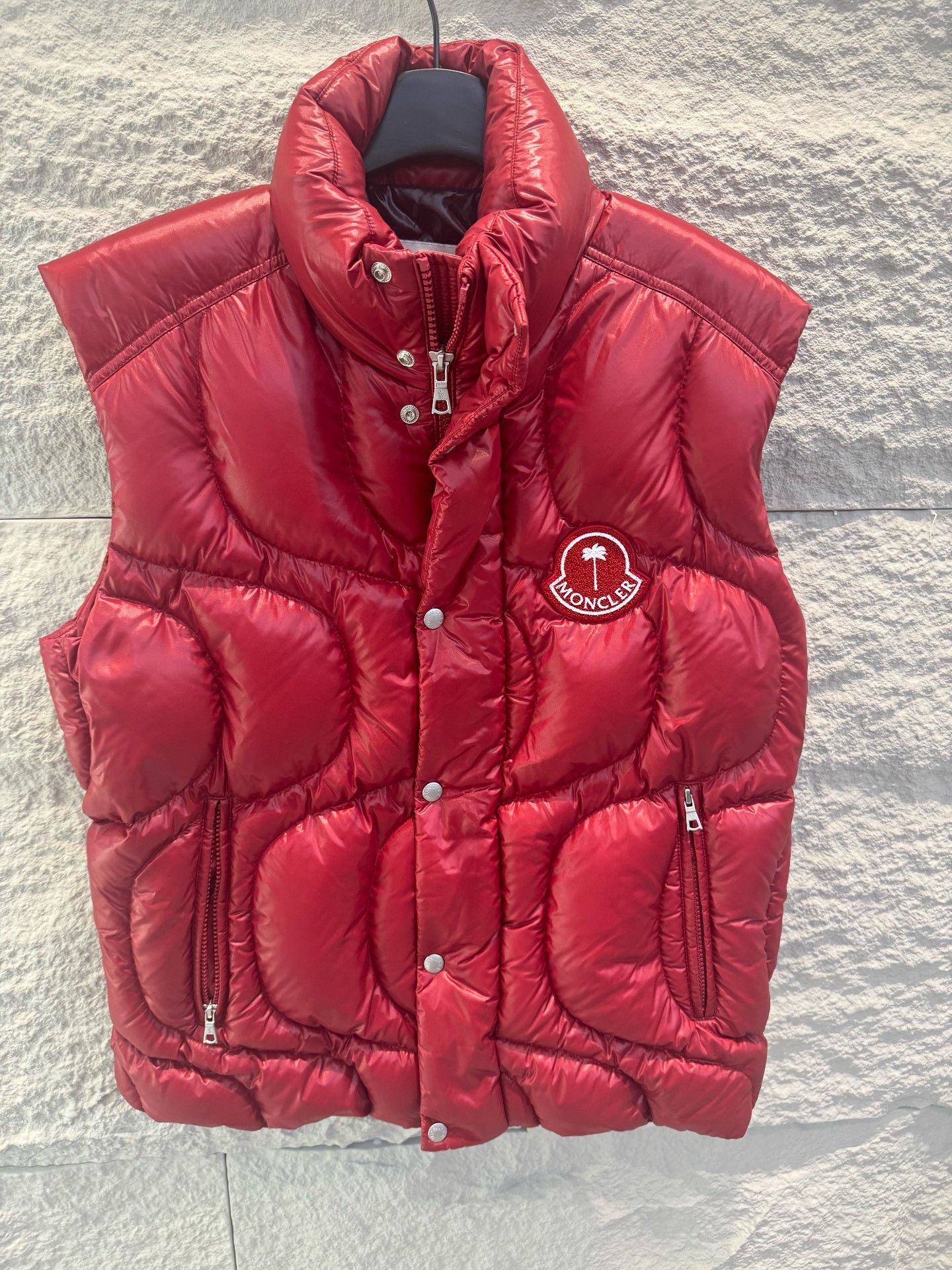 Moncler Moncler x Palm Angels Logo Vest Size S Size US S / EU 44-46 / 1 - 2 Thumbnail