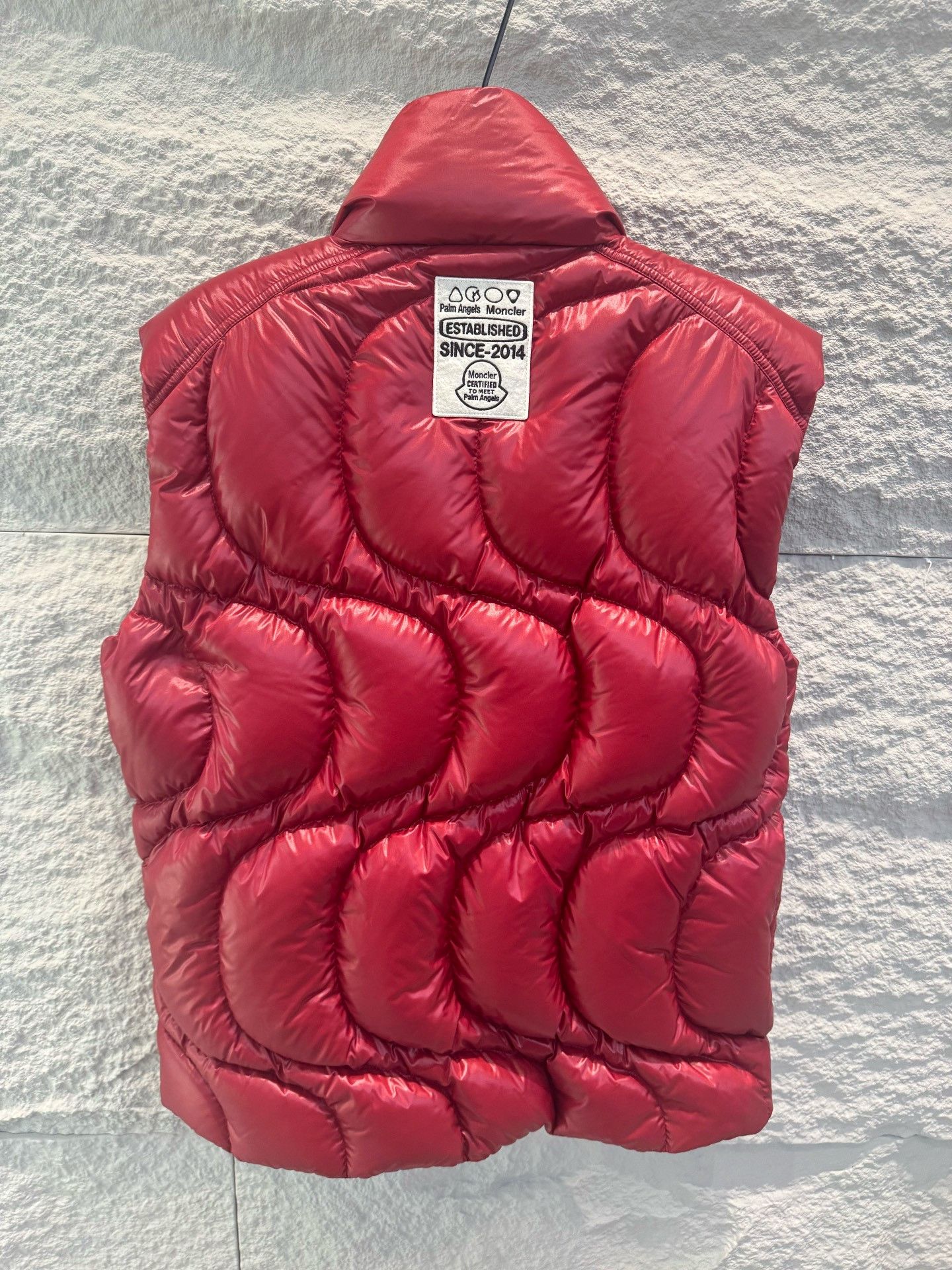 Moncler Moncler x Palm Angels Logo Vest Size S Size US S / EU 44-46 / 1 - 7 Thumbnail