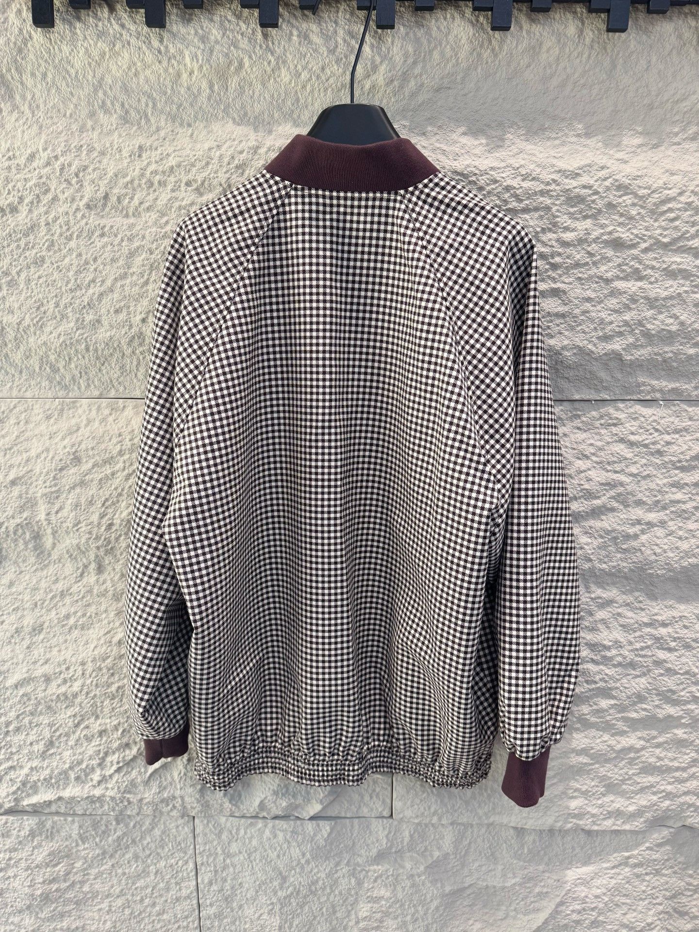 Miu Miu Miu Miu Gingham Logo Jacket Size 38 Size XS / US 0-2 / IT 36-38 - 7 Thumbnail