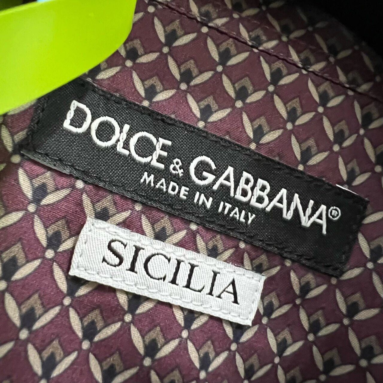 Dolce & Gabbana Dolce & Gabbana Sicilia Printed Shirt Size S Size US S / EU 44-46 / 1 - 5 Thumbnail
