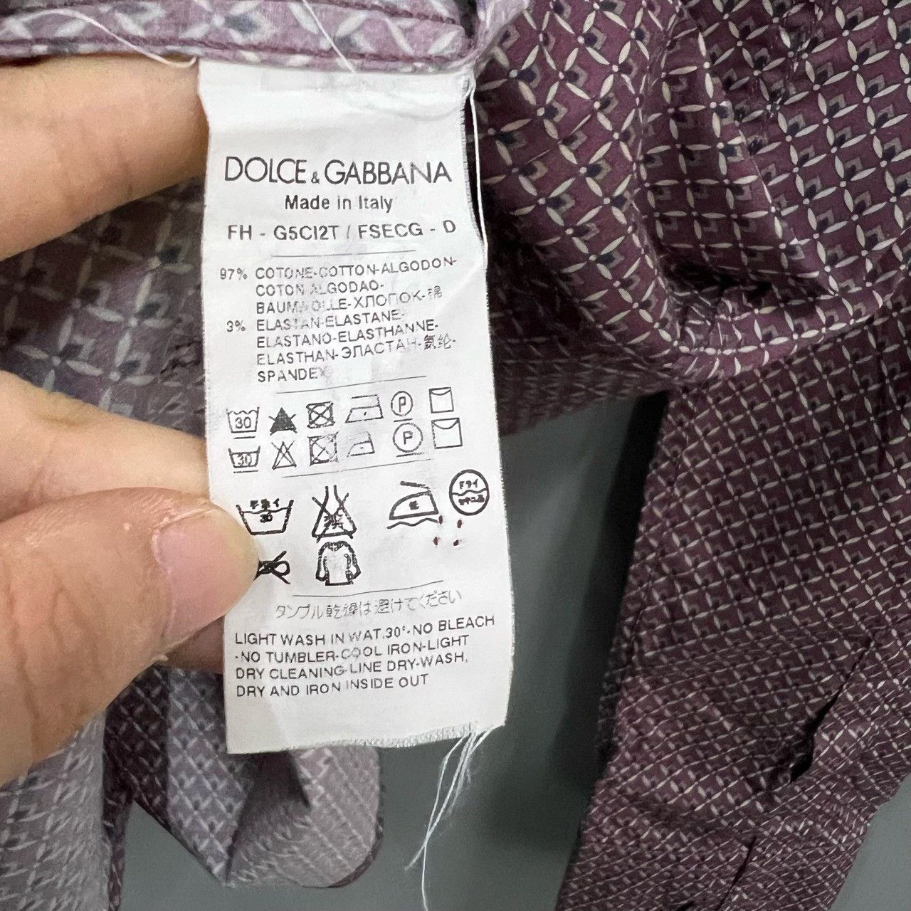 Dolce & Gabbana Dolce & Gabbana Sicilia Printed Shirt Size S Size US S / EU 44-46 / 1 - 4 Thumbnail