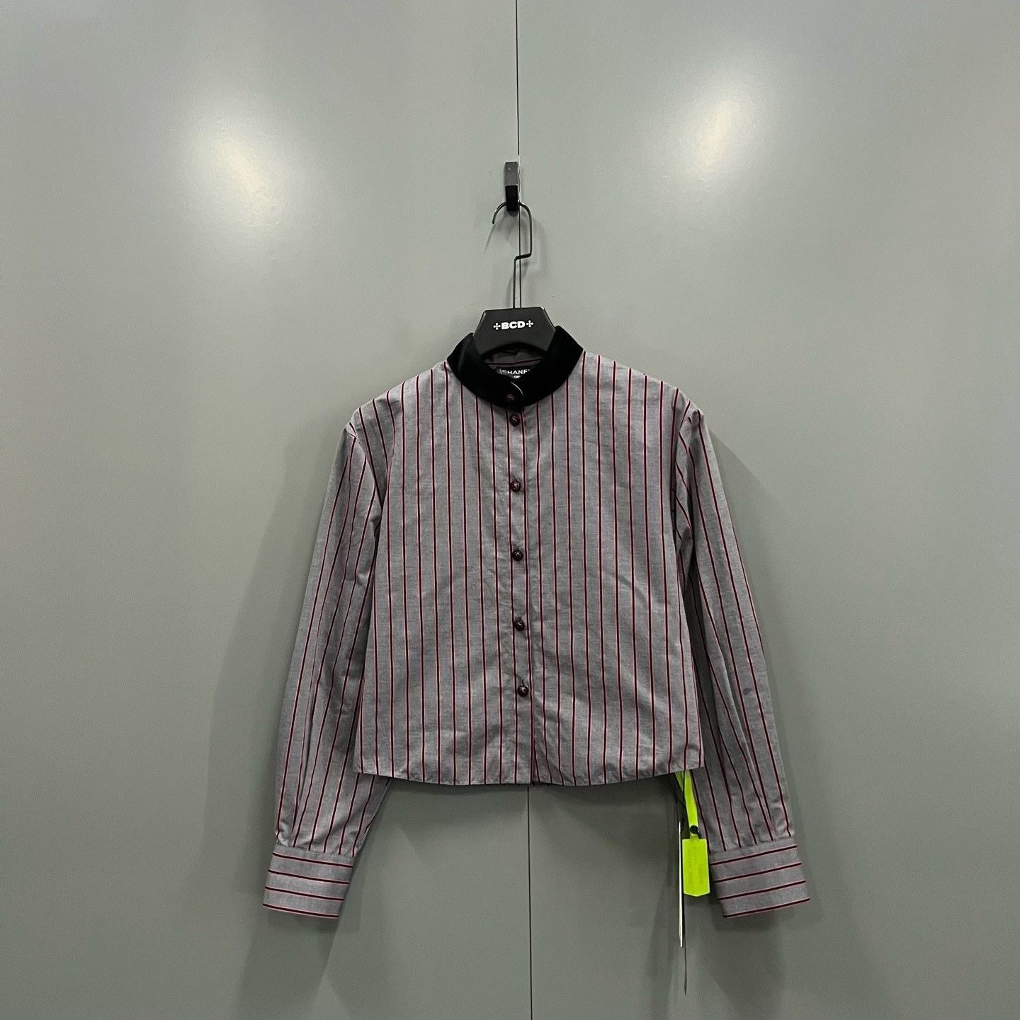 Chanel Chanel Striped Button Up Shirt Size 34 Size XS / US 0-2 / IT 36-38 - 2 Thumbnail