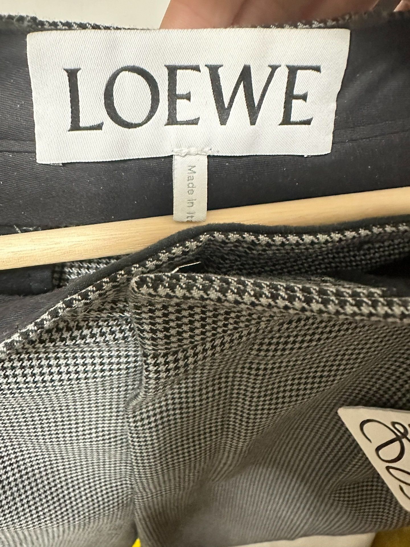 Loewe Loewe Houndstooth Cropped Pants Size 44 Size US 28 / EU 44 - 8 Thumbnail