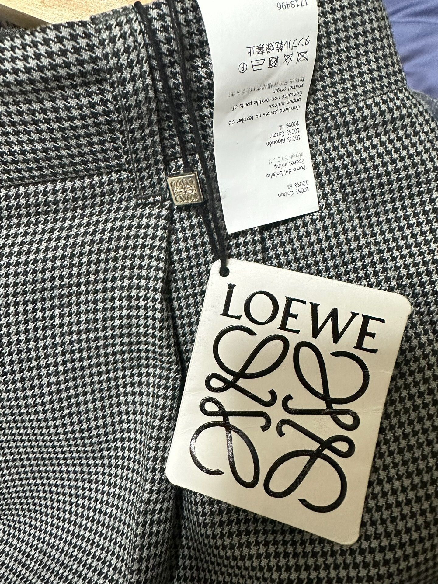 Loewe Loewe Houndstooth Cropped Pants Size 44 Size US 28 / EU 44 - 9 Thumbnail