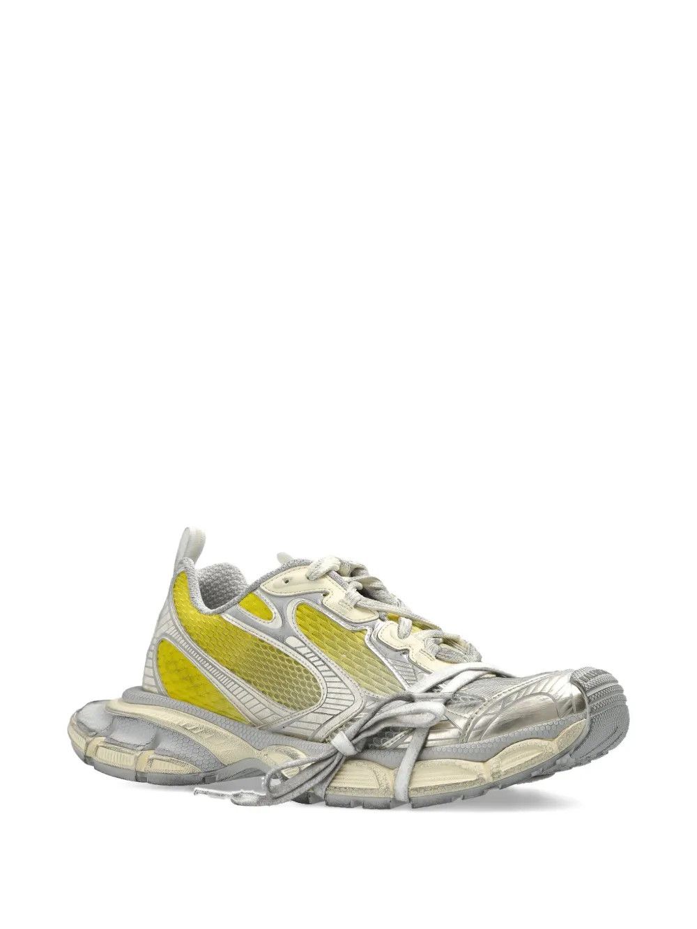 Balenciaga 3XL gradient lace-up sneakers white yellow Size US 9 / EU 42 - 2 Thumbnail