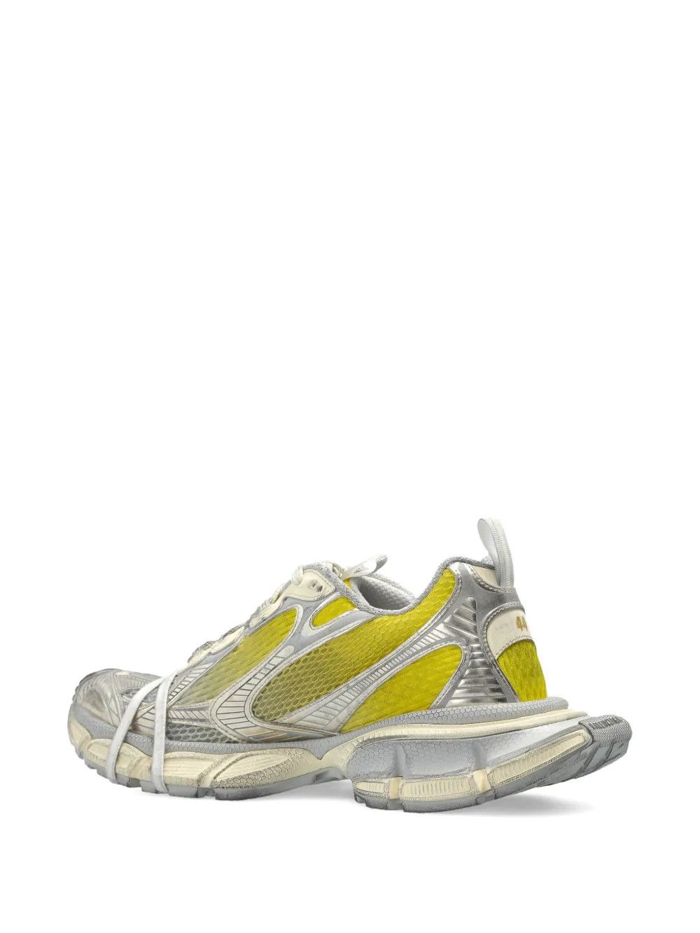 Balenciaga 3XL gradient lace-up sneakers white yellow Size US 11 / EU 44 - 3 Thumbnail