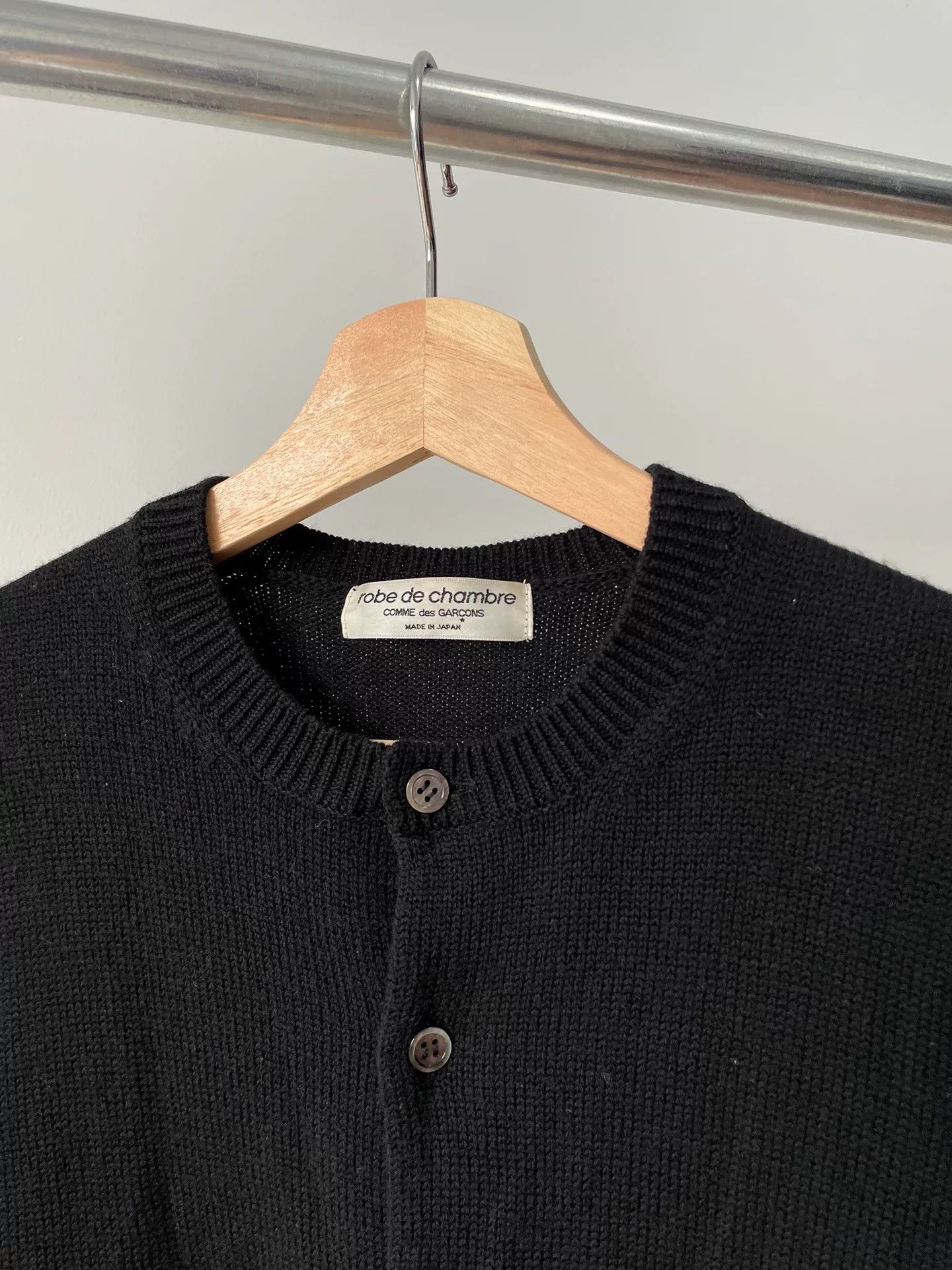 Rei Kawakubo Comme des Garcons Black Firework Cardigan Size M / US 6-8 / IT 42-44 - 3 Thumbnail
