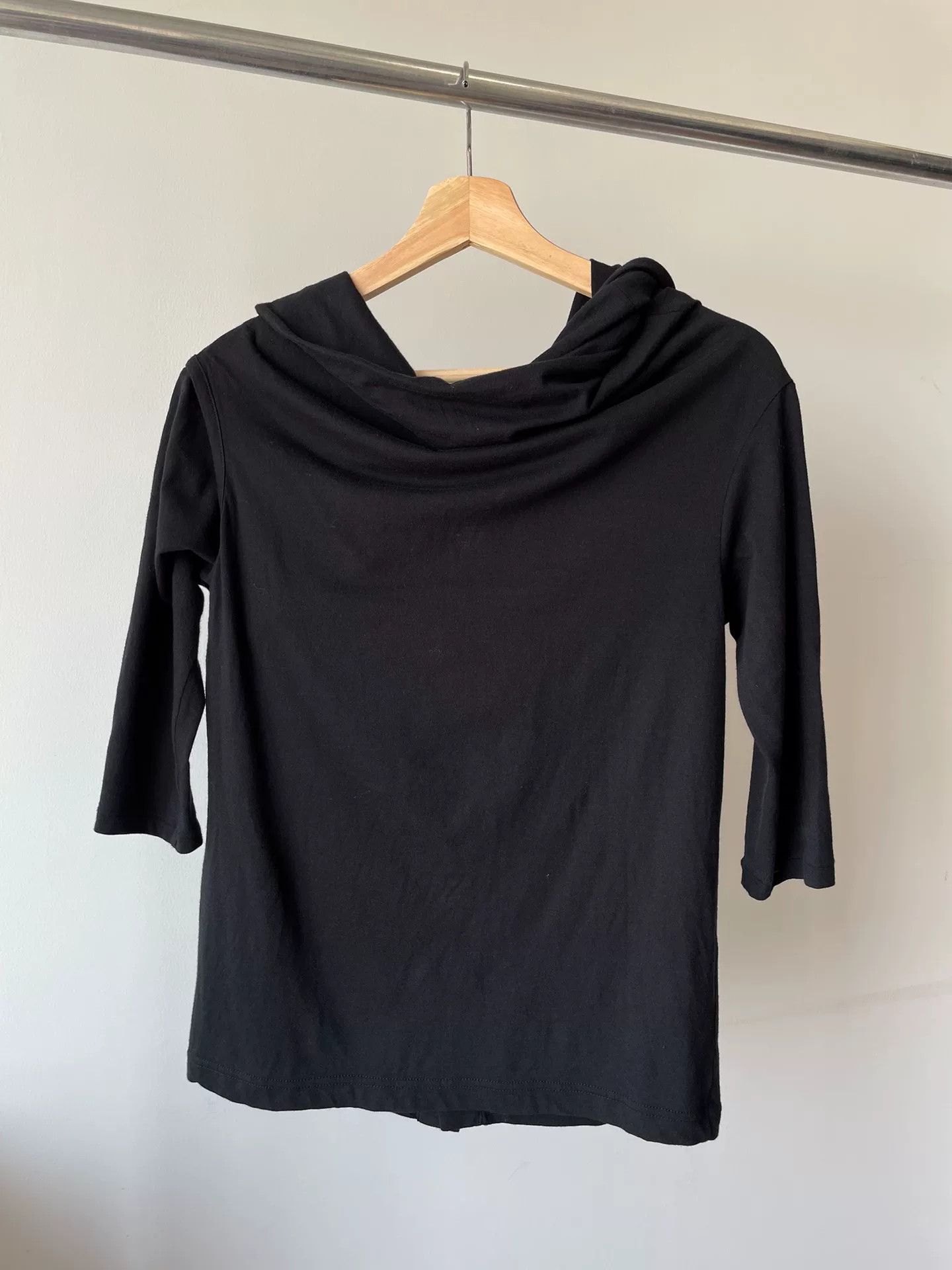 Yohji Yamamoto Y's Yohji Yamamoto Black T-Shirt Size M / US 6-8 / IT 42-44 - 3 Thumbnail