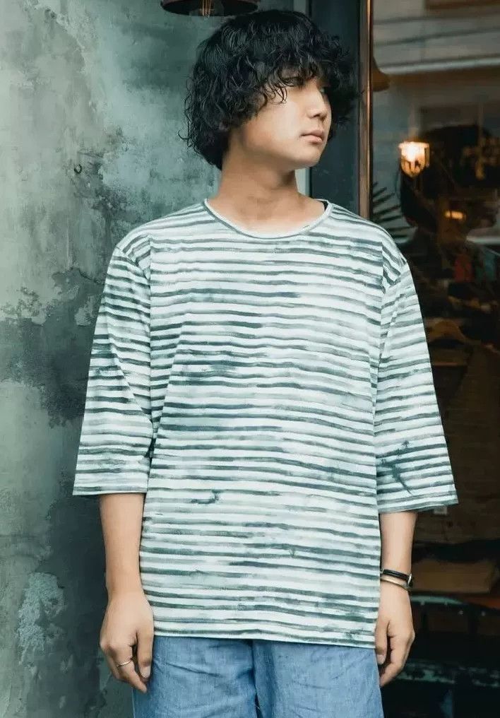 Porter Classic Porter Classic Artist Border Short-Sleeve Shirt Size US XXL / EU 58 / 5 - 5 Thumbnail