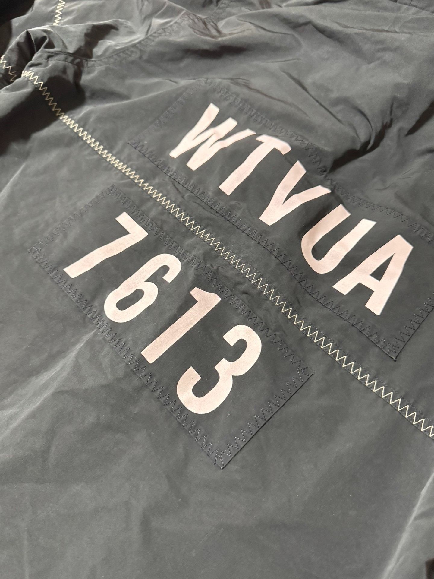 Wtaps WTAPS 15SS Black Half-Zip Hooded Jacket Size US M / EU 48-50 / 2 - 8 Thumbnail