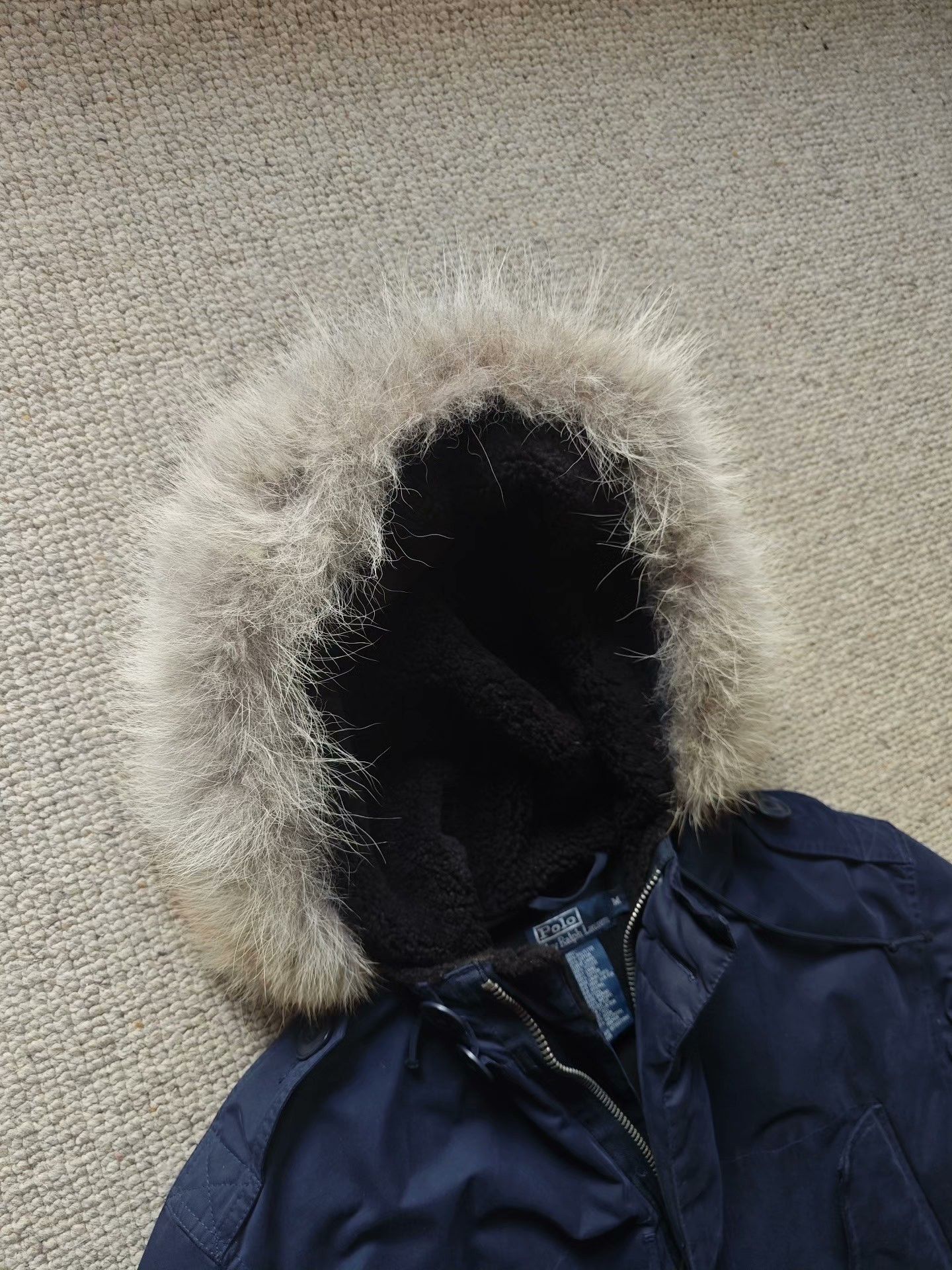 Polo Ralph Lauren Polo Ralph Lauren Blue Down Parka Size US M / EU 48-50 / 2 - 2 Thumbnail