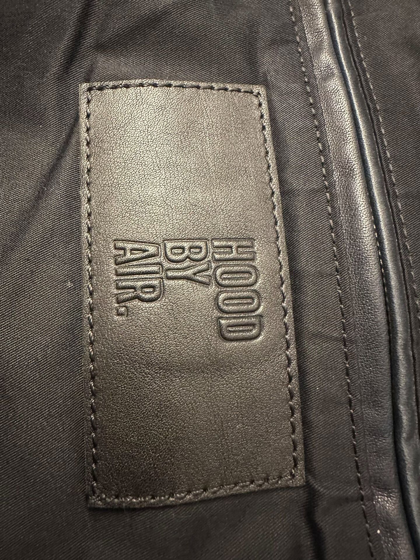 Hood By Air Hood by Air HBA 14FW Runway Leather Backpack Size ONE SIZE - 4 Thumbnail