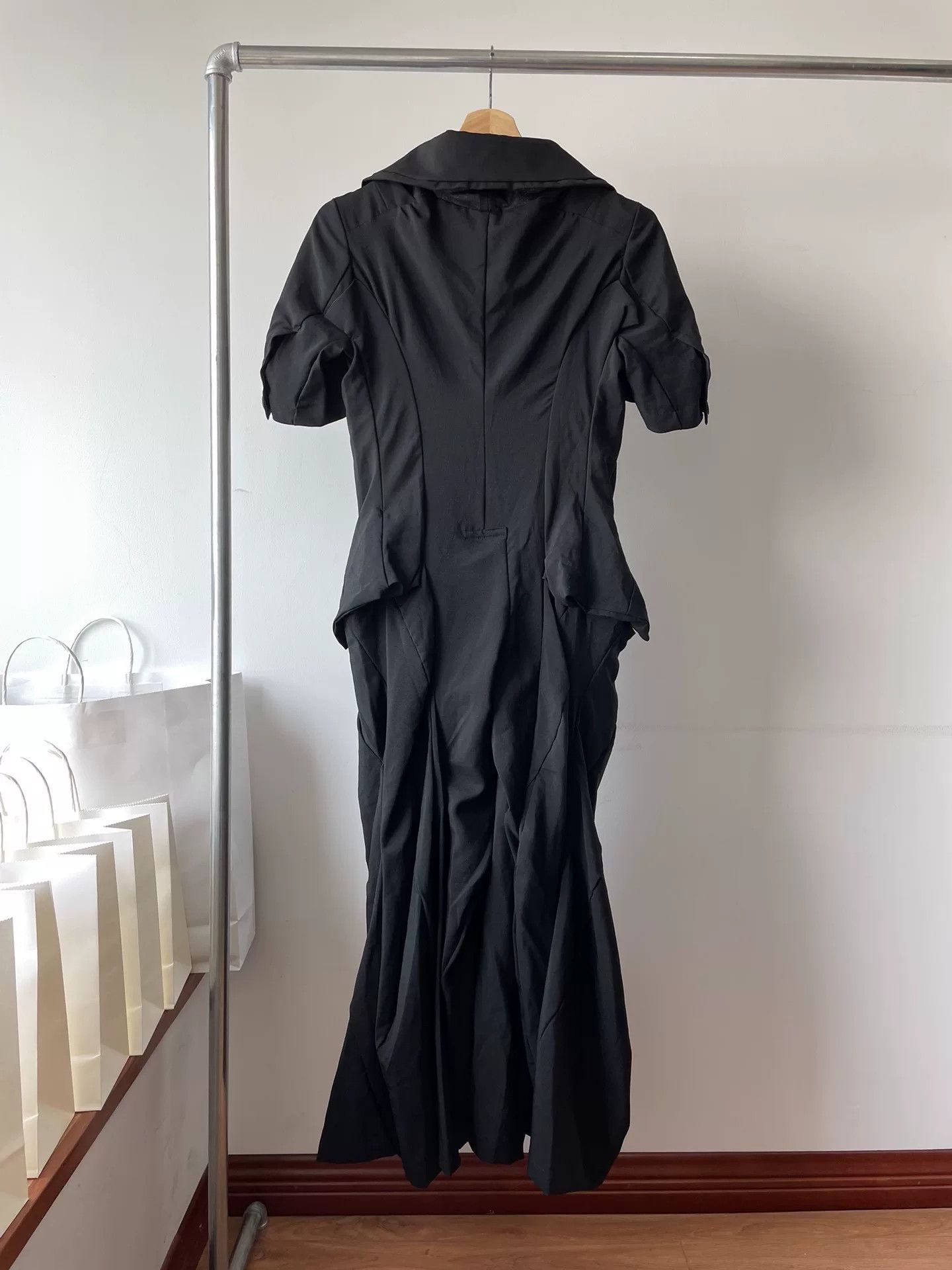Junya Watanabe Junya Watanabe Comme des Garçons Black Dress Size S / US 4 / IT 40 - 2 Thumbnail