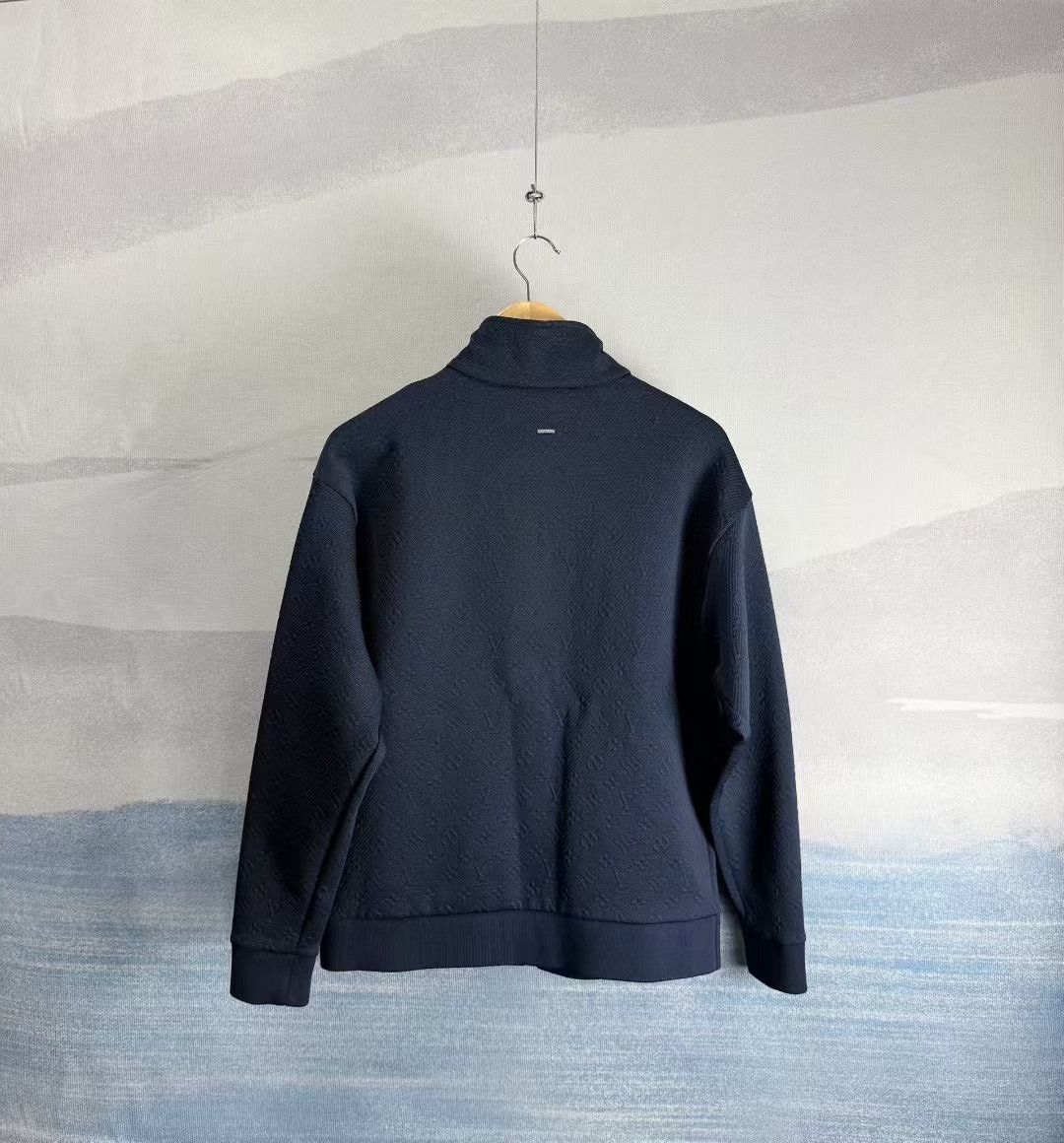 Louis Vuitton Louis Vuitton Dark Blue Monogram Zip Jacket Size US S / EU 44-46 / 1 - 2 Thumbnail