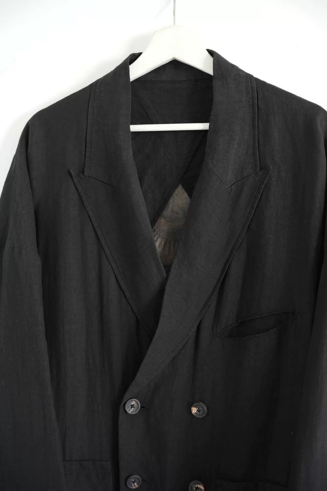 Ziggy Chen Ziggy Chen 22SS Double-Breasted Long Coat Size US S / EU 44-46 / 1 - 5 Thumbnail