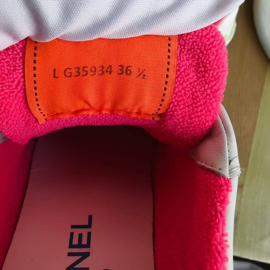 Chanel CHANEL Candy Color Low-Top Sneakers Size US 5.5 / IT 35.5 - 6 Thumbnail
