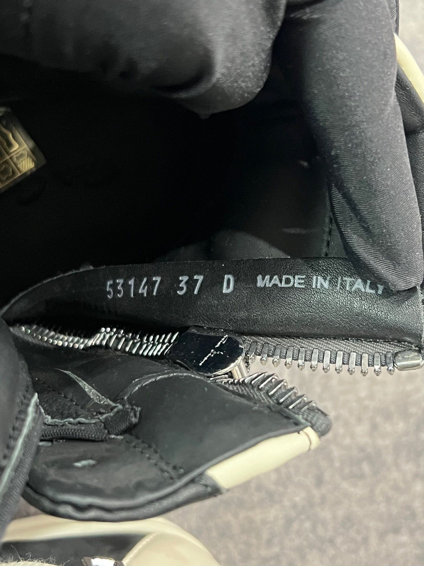 Rick Owens Rick Owens High-Top Black White Shoes Size US 6 / IT 36 - 8 Thumbnail