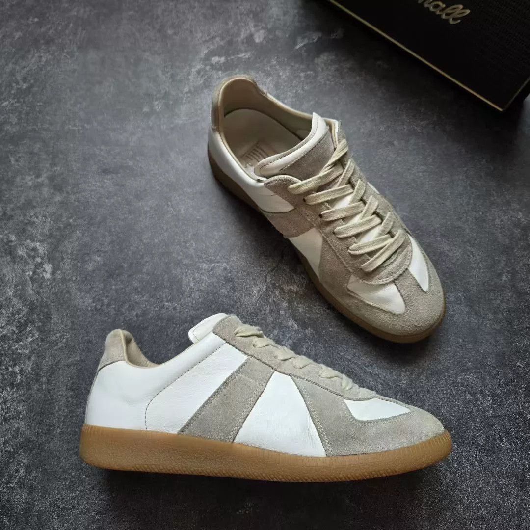 Maison Margiela MAISON MARGIELA Gray White Sneakers Size US 6 / IT 36 - 6 Thumbnail