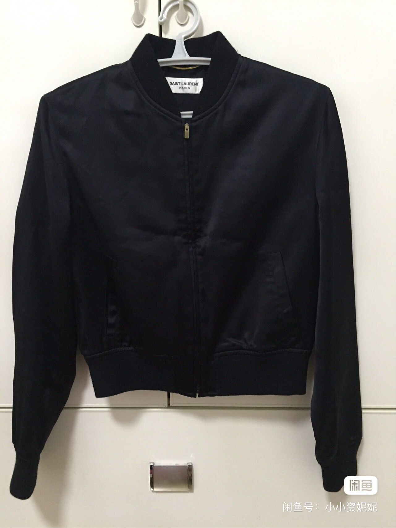 Saint Laurent Paris Saint Laurent SLP Firework Satin Baseball Jacket Size XS / US 0-2 / IT 36-38 - 3 Thumbnail
