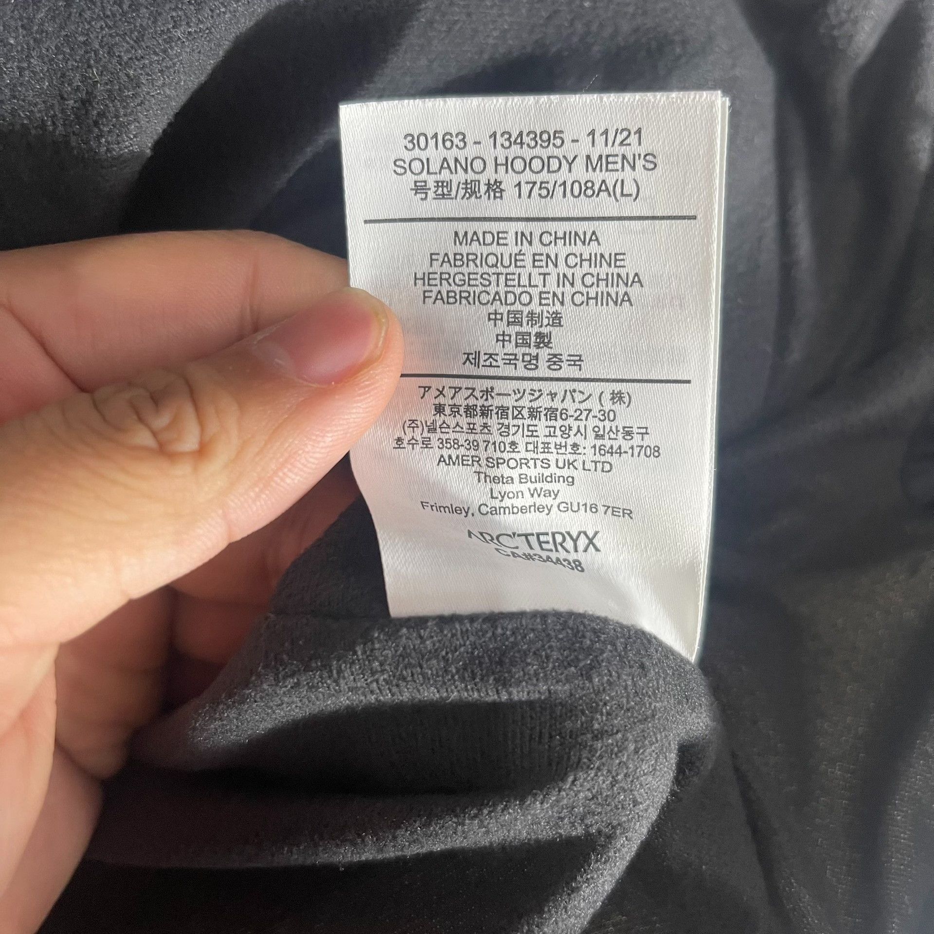 Arc'teryx Arcteryx Solano Hoody Men's Jacket Size US L / EU 52-54 / 3 - 3 Thumbnail