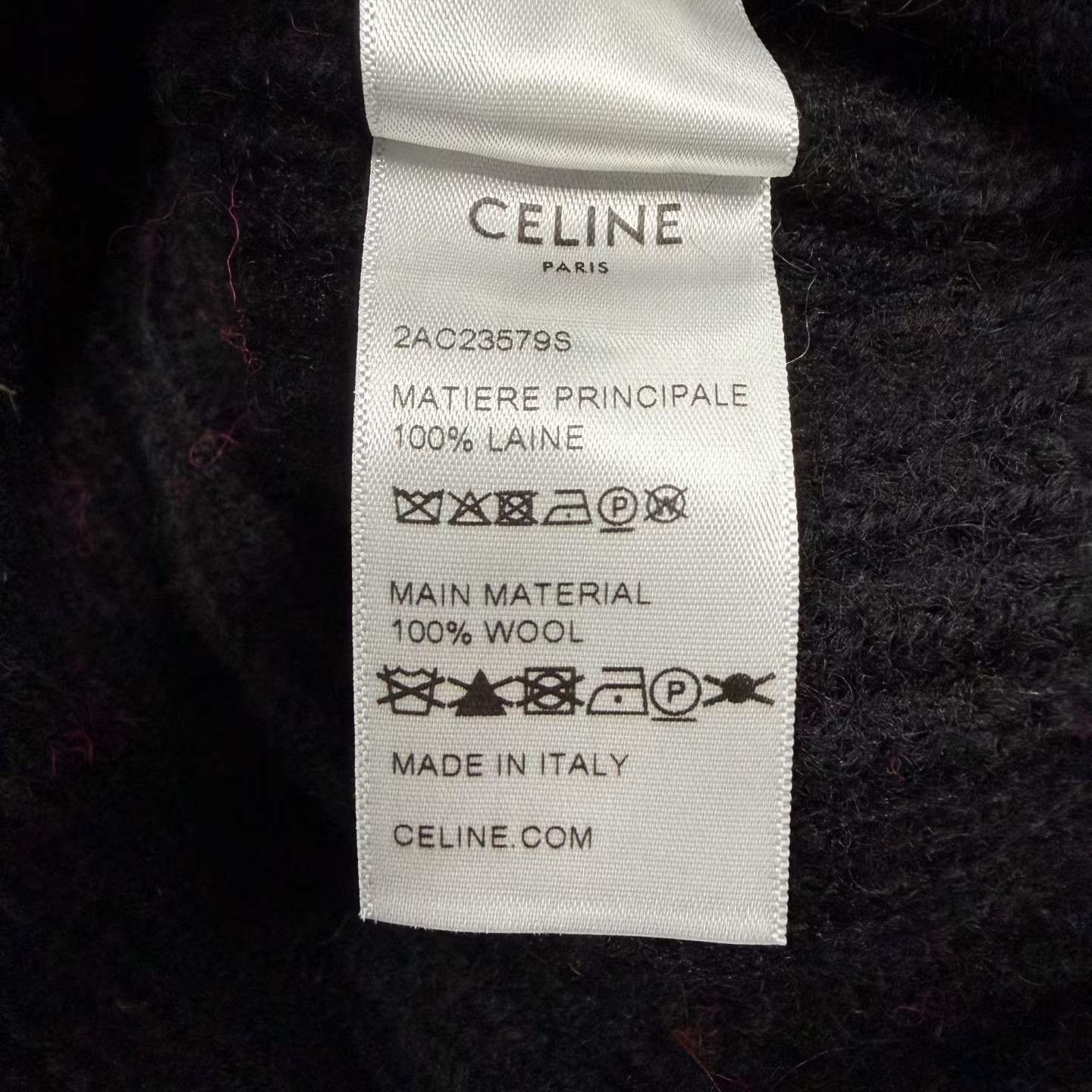 Celine Celine Black Hoodie with Pink CELINE Lettering Size M / US 6-8 / IT 42-44 - 6 Thumbnail