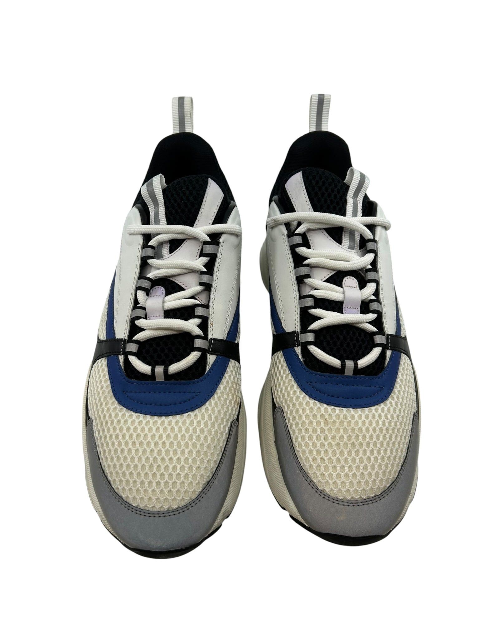 Dior B22 Sneaker White/Blue Size US 12.5 / EU 45-46 - 3 Thumbnail