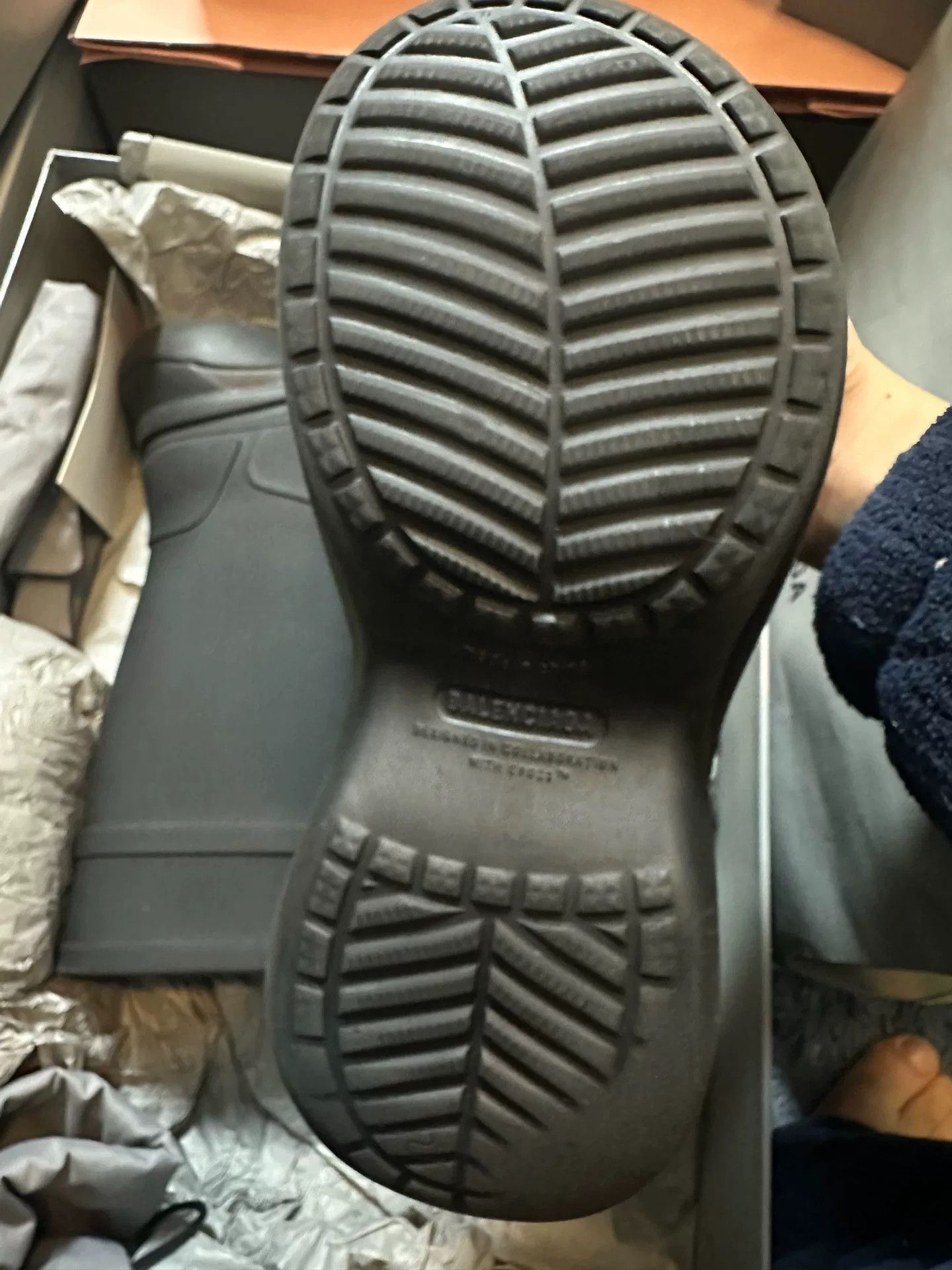 Balenciaga Balenciaga x Crocs Rubber Boots Size 41 Size US 8 / EU 41 - 3 Thumbnail