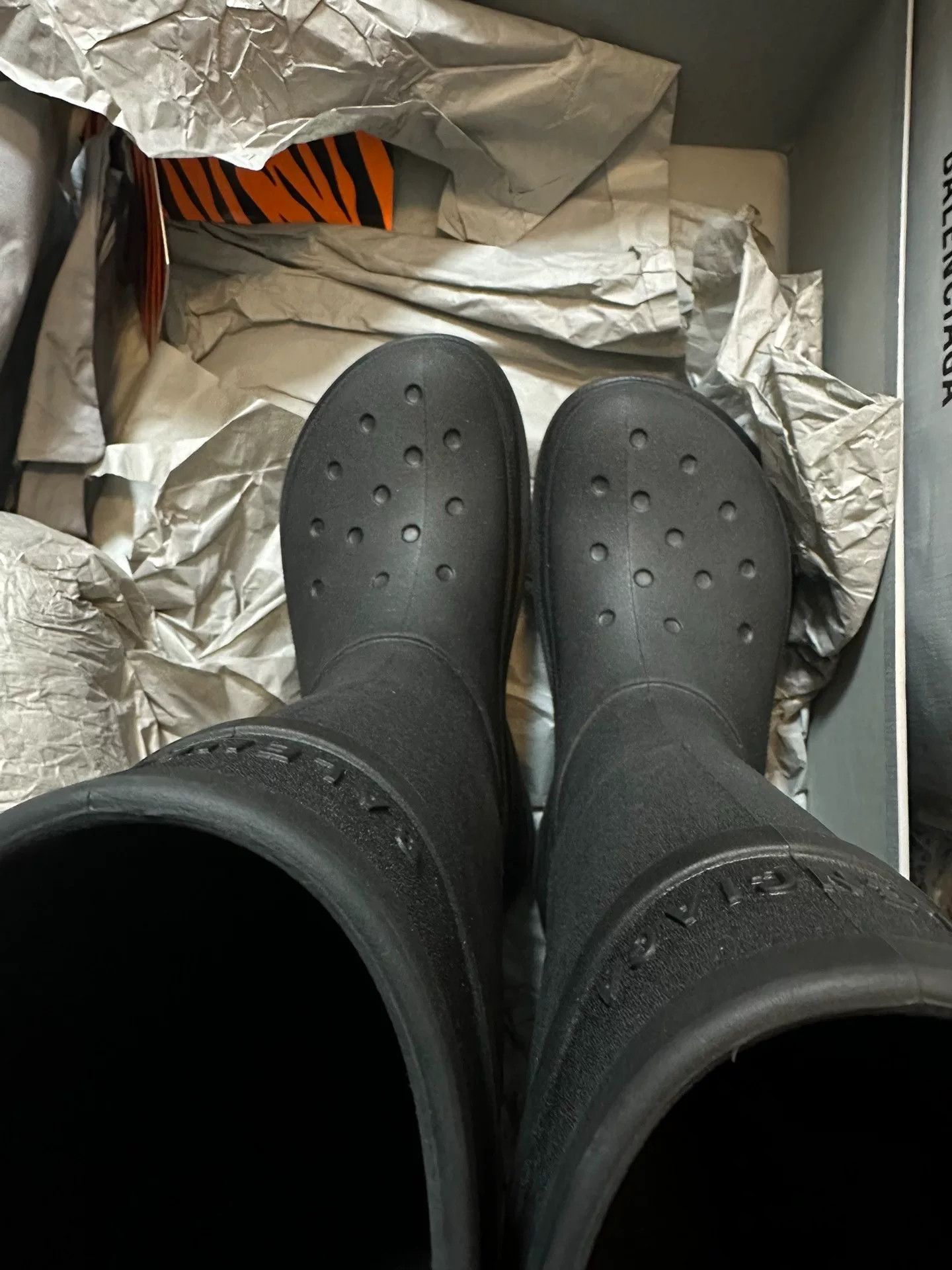 Balenciaga Balenciaga x Crocs Rubber Boots Size 41 Size US 8 / EU 41 - 5 Thumbnail