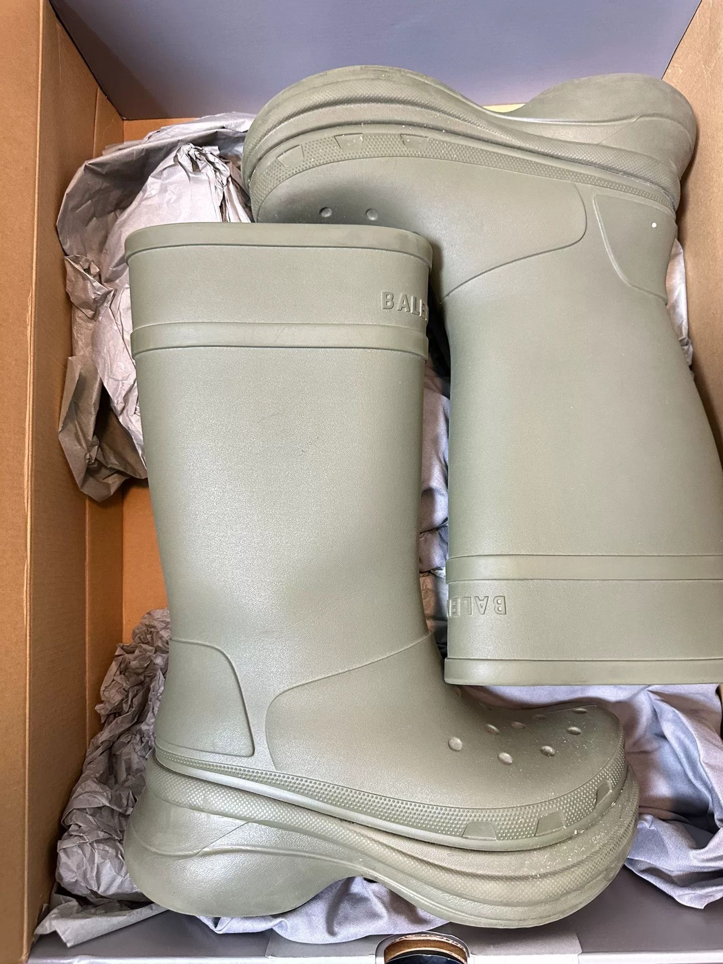 Balenciaga Balenciaga x Crocs Rubber Boots Size 10 Size US 10 / EU 43 - 2 Thumbnail