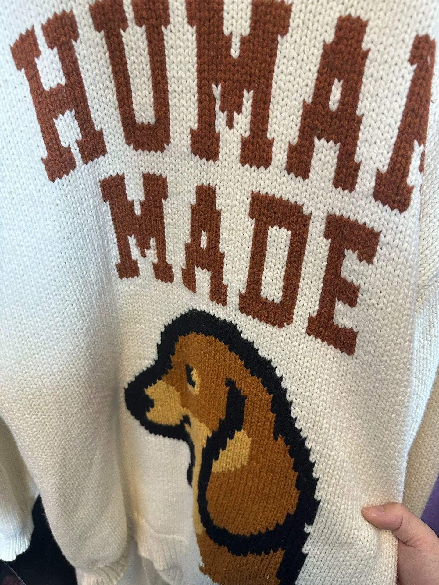 Human Made Human Made Dog Graphic Sweater Size XL Size US XL / EU 56 / 4 - 3 Thumbnail