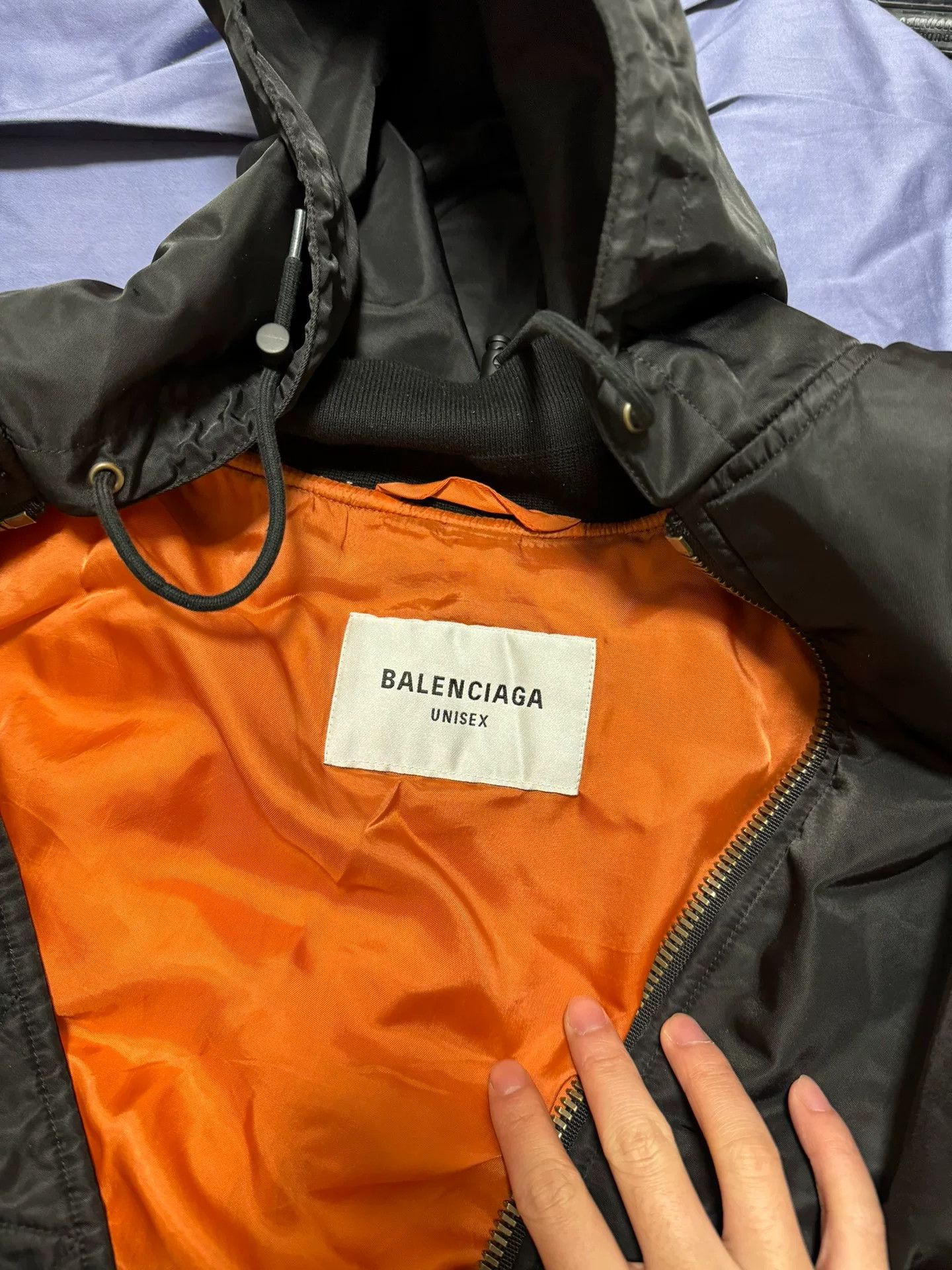 Balenciaga Balenciaga 3B Logo Bomber Jacket Size M Size US M / EU 48-50 / 2 - 5 Thumbnail