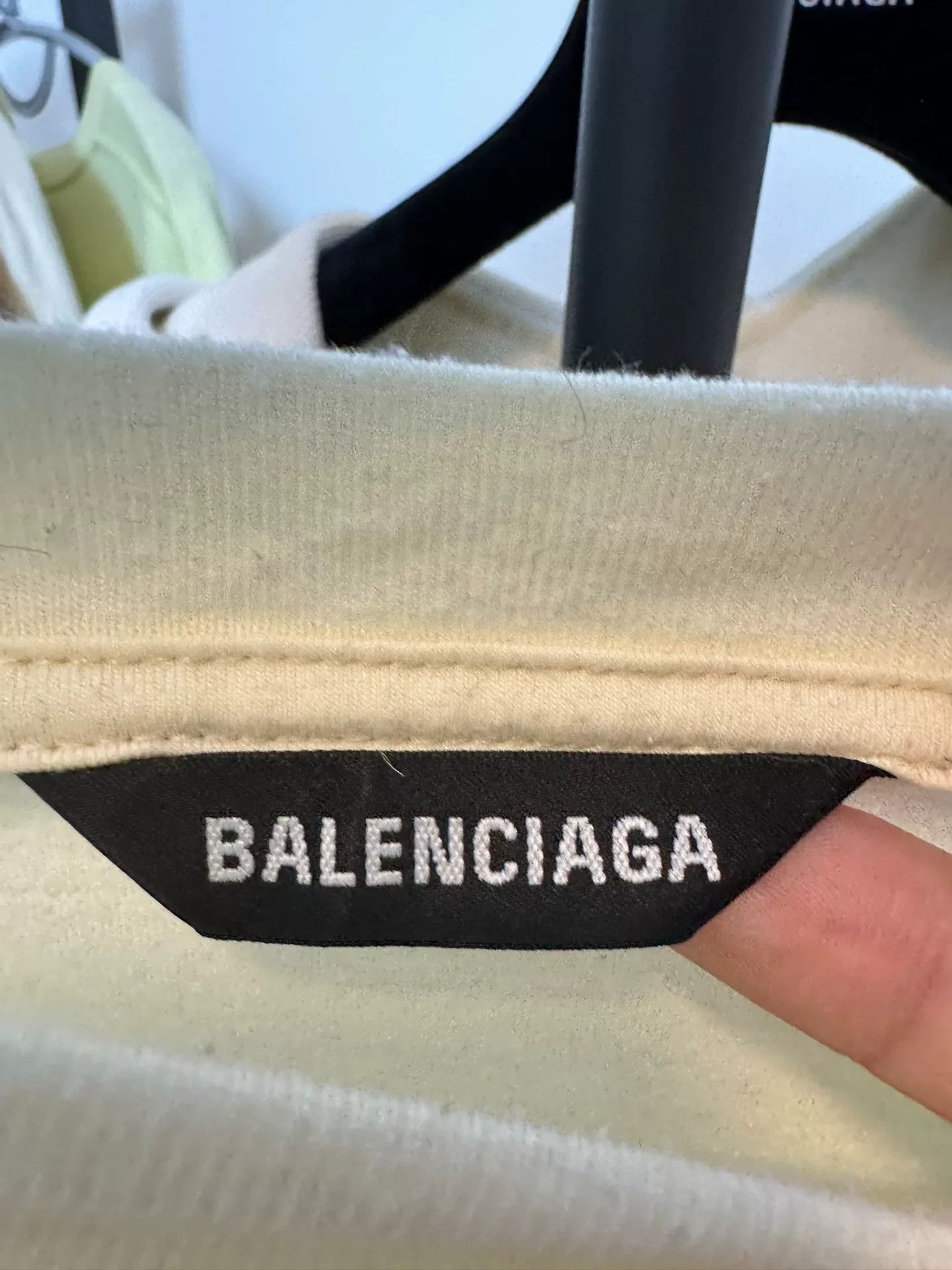 Balenciaga Balenciaga Embroidered Logo T-Shirt Size S Size US S / EU 44-46 / 1 - 5 Thumbnail