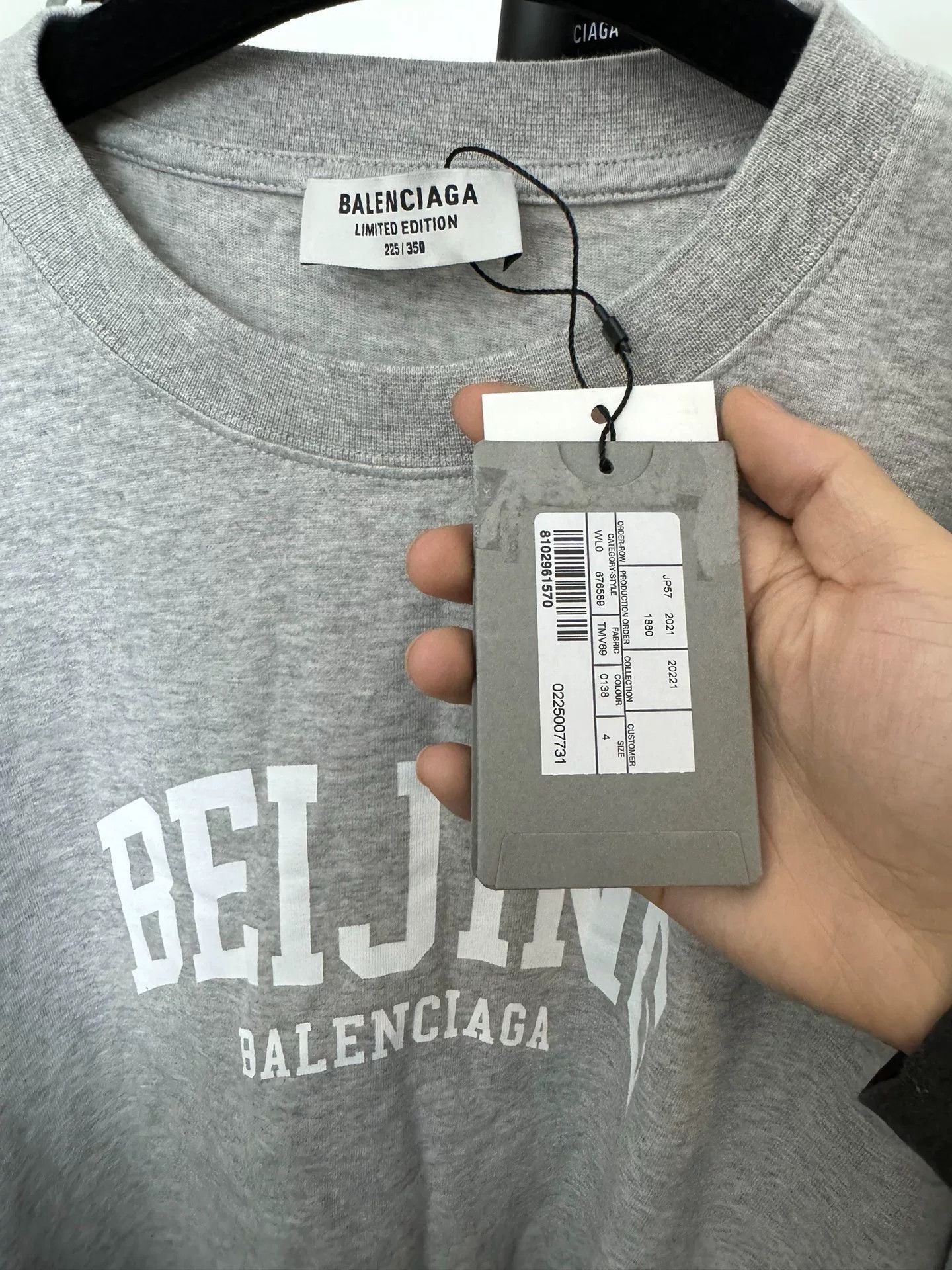 Balenciaga Balenciaga Beijing Limited Edition T-Shirt Size XL Size US XL / EU 56 / 4 - 3 Thumbnail